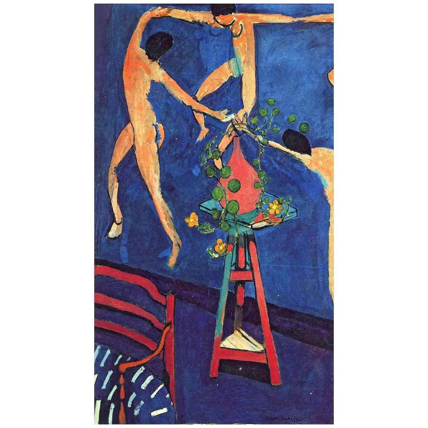  Henri Matisse. Les capucines a la danse. 1912. Pushkin Museum Moscow
