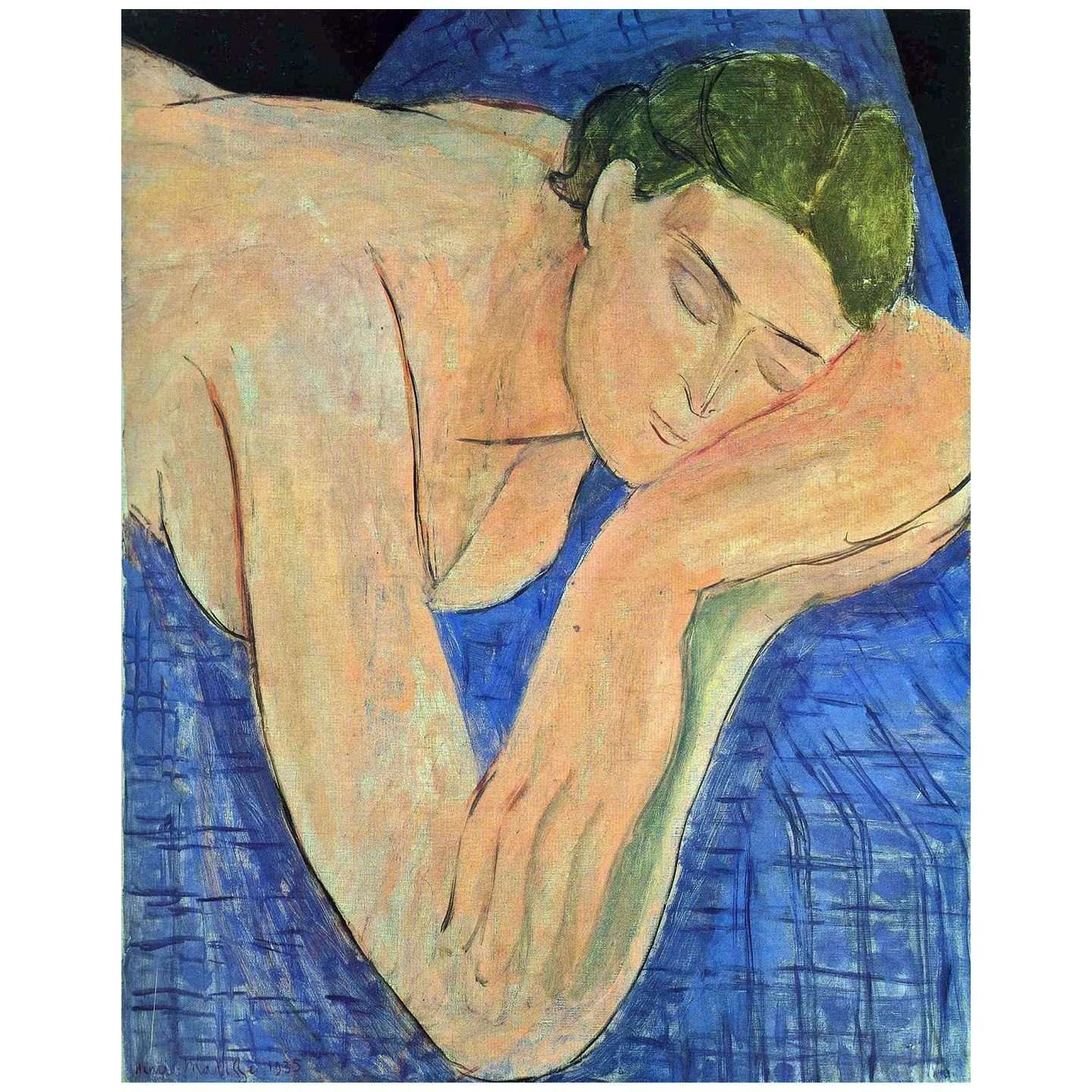  Henri Matisse. Le r?ve. 1935. Centre Pompidou Paris
