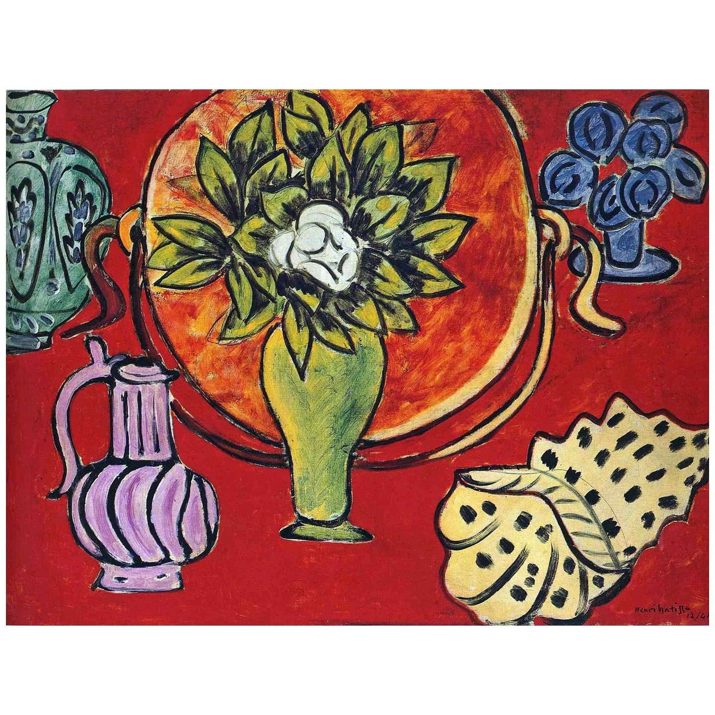  Henri Matisse. Nature morte avec Magnolia. 1941. Centre Pompidou Paris