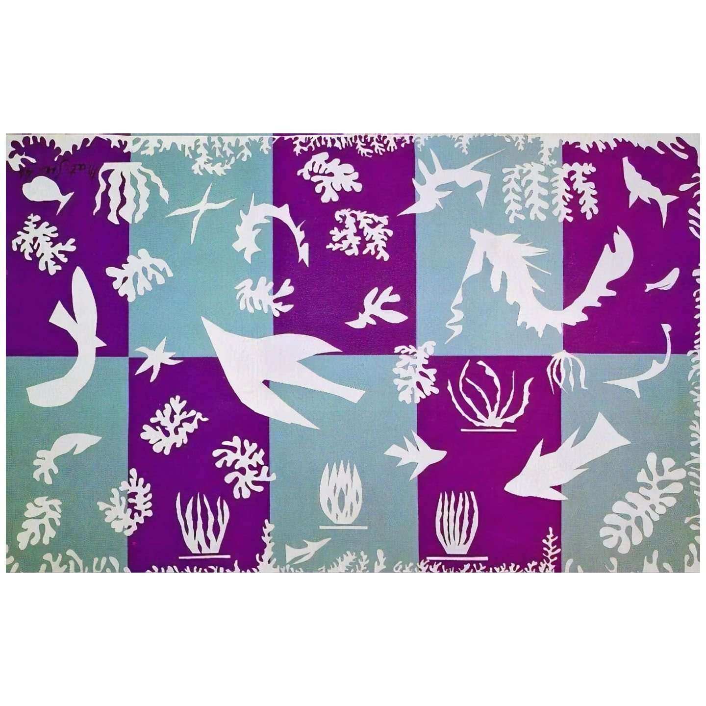  Henri Matisse. Polynesia. La mer. 1946. Centre Pompidou Paris