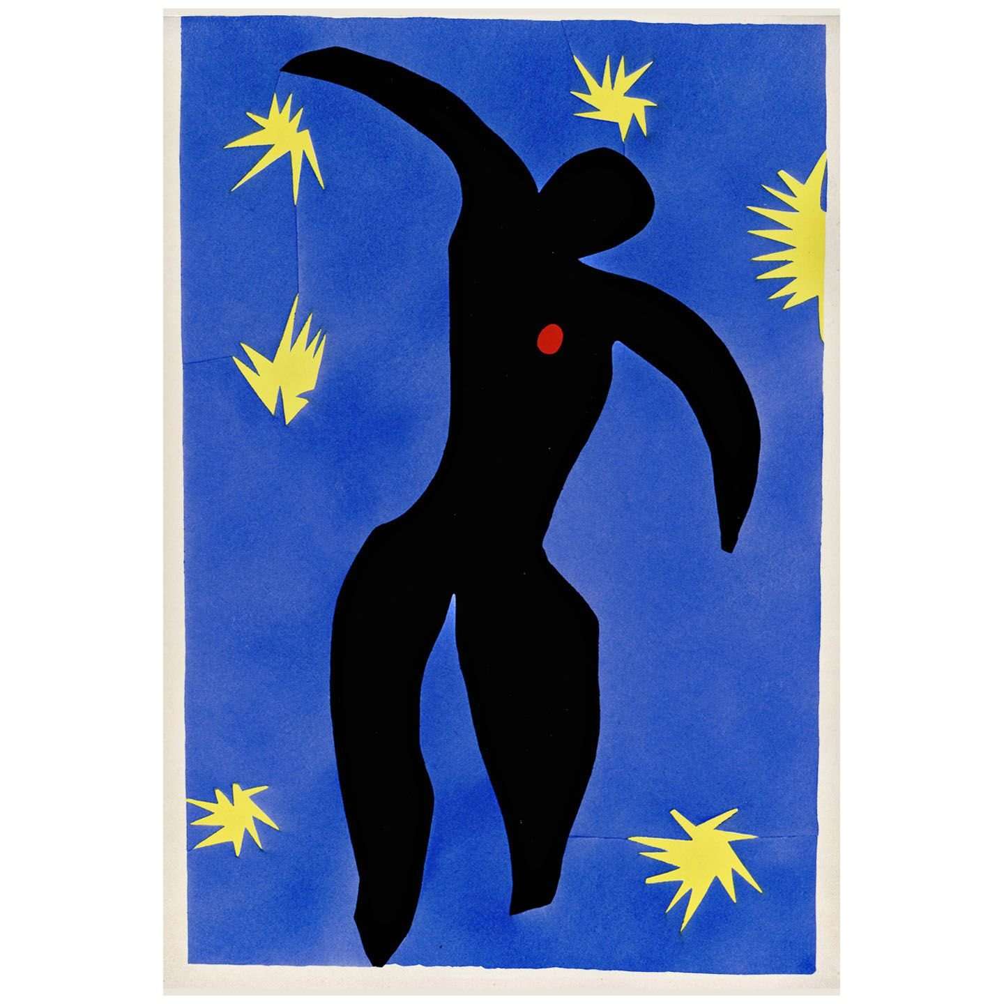  Henri Matisse. Icar (de la s?rie Jazz). 1948. Musee Fabre Montprllier