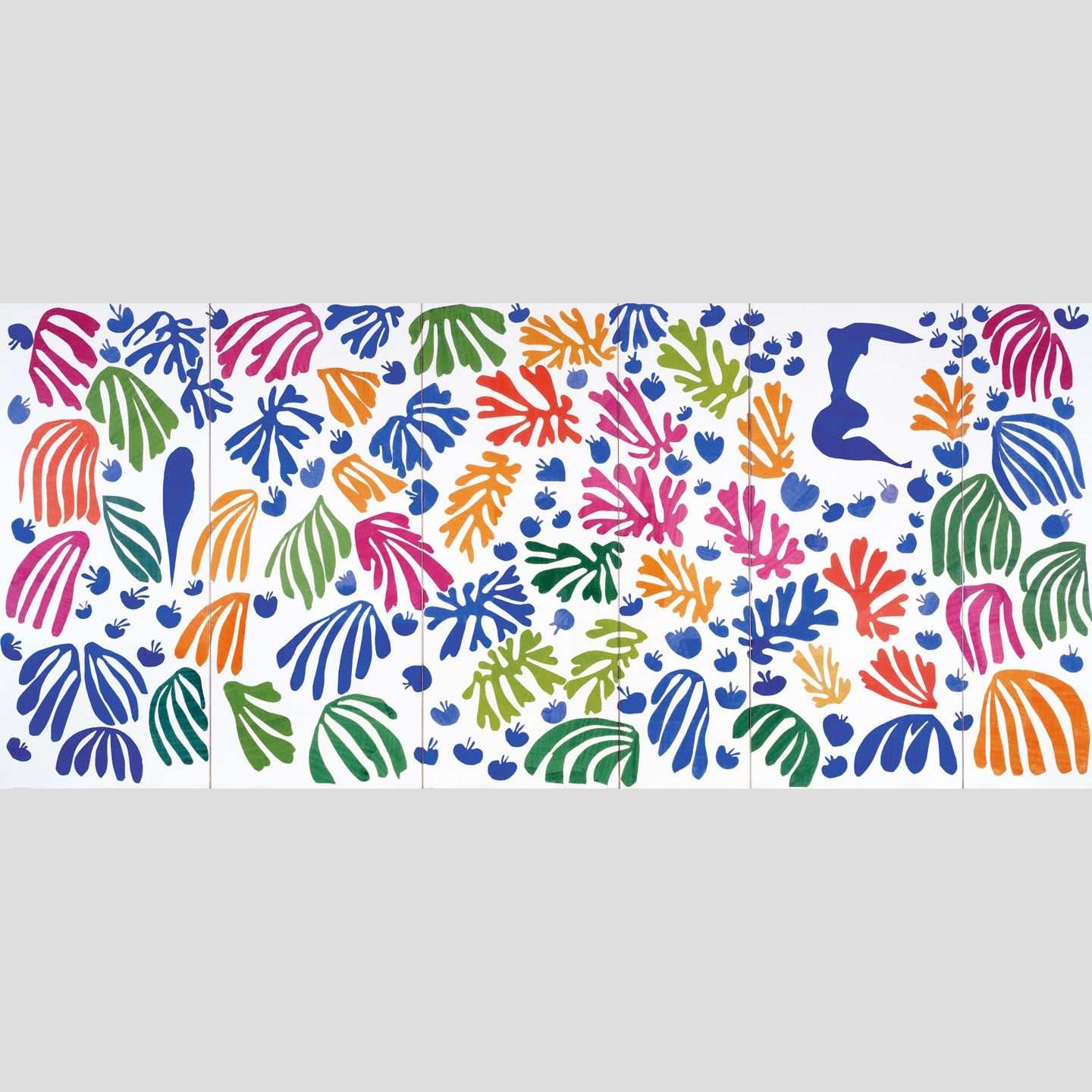  Henri Matisse. La Perruche et la Sirene 1952. Stedelijk Museum, Amsterdam