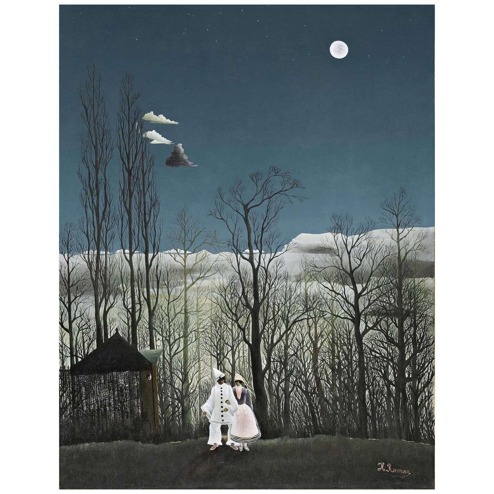  Henri Rousseau. Soir?e de Carnaval. 1886. Philadelphia Museum of Art