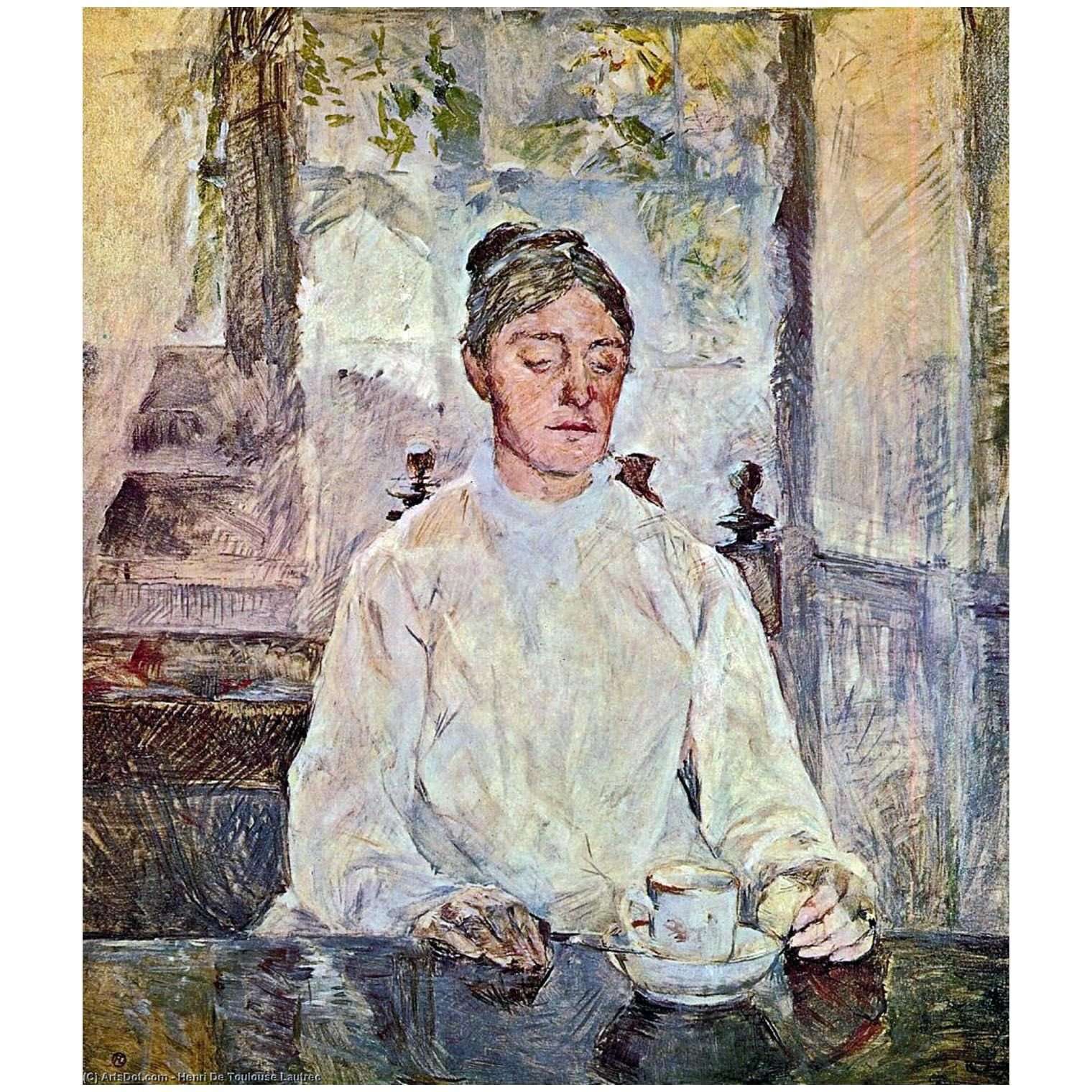  M   --Henri de Toulouse-Lautrec. Countess Ad?le de Toulouse-Lautrec. 1881. Musee Toulouse-Lautrec