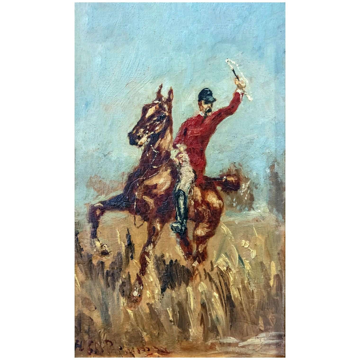  M   --Henri de Toulouse-Lautrec. Le Maitre d'equipage. 1882. Fondation Bemberg Toulouse