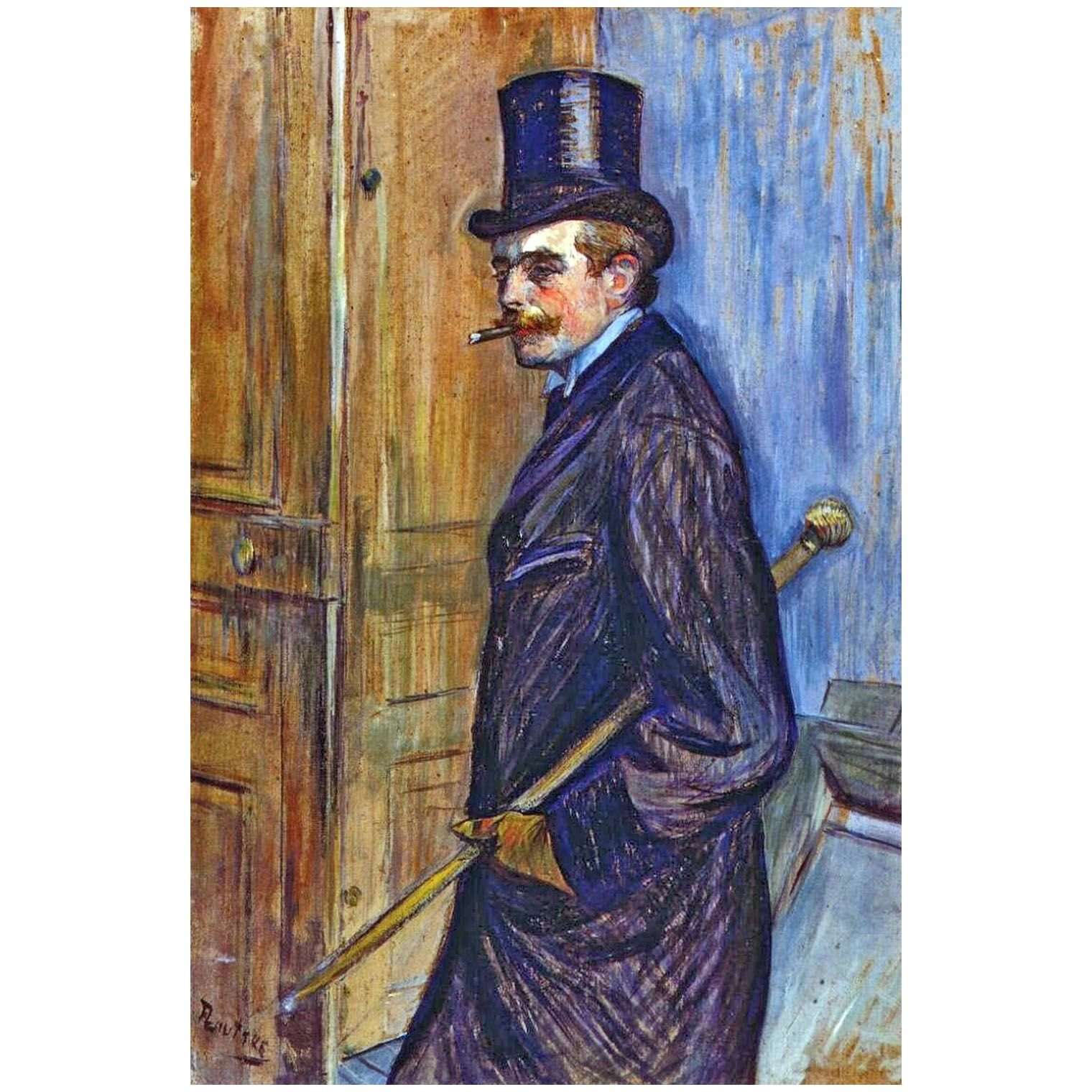  M   --Henri de Toulouse-Lautrec. Louis Pascal. 1891. Musee Toulouse-Lautrec
