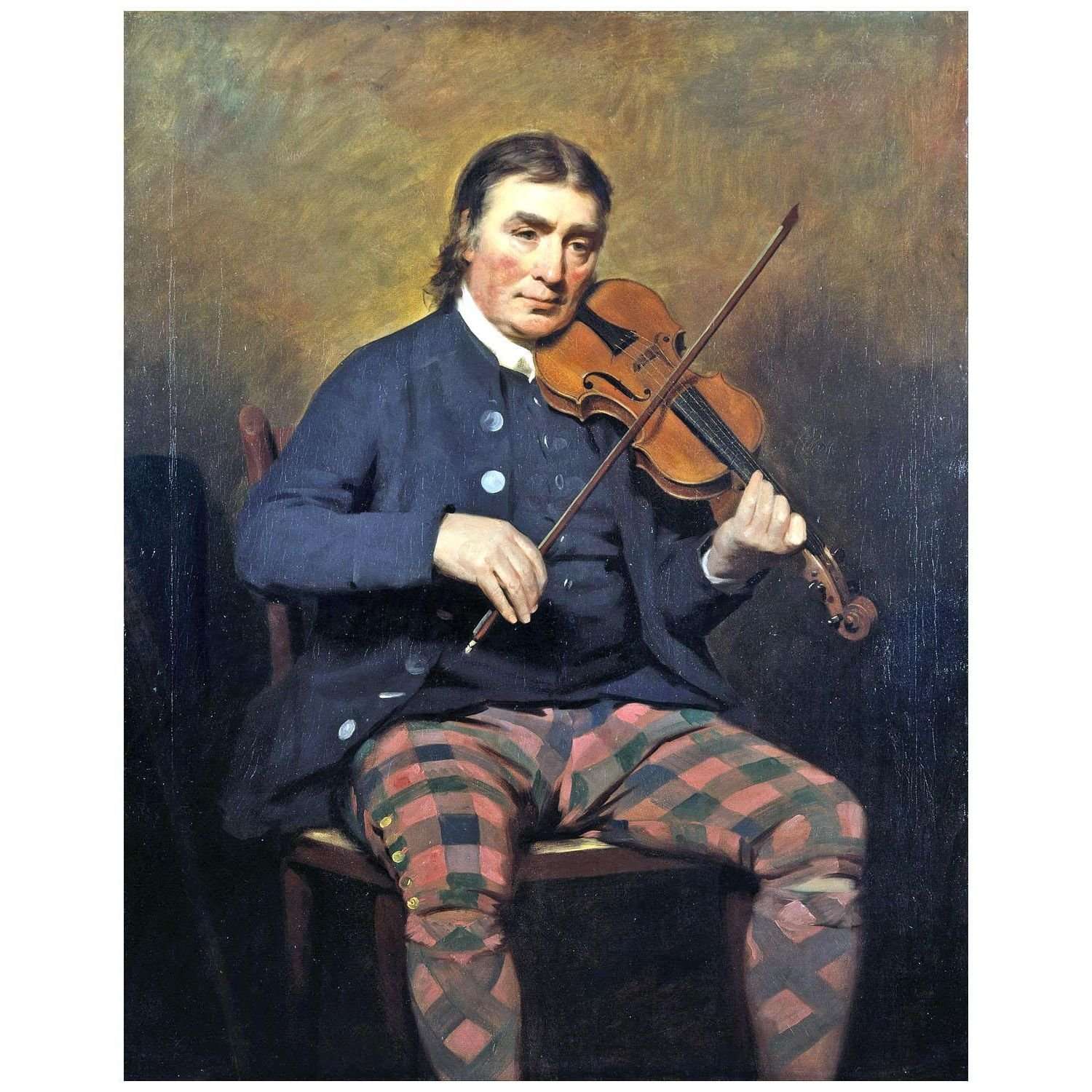  Henry Raeburn. Violinist Niel Gow. 1787. SNG Edinburgh