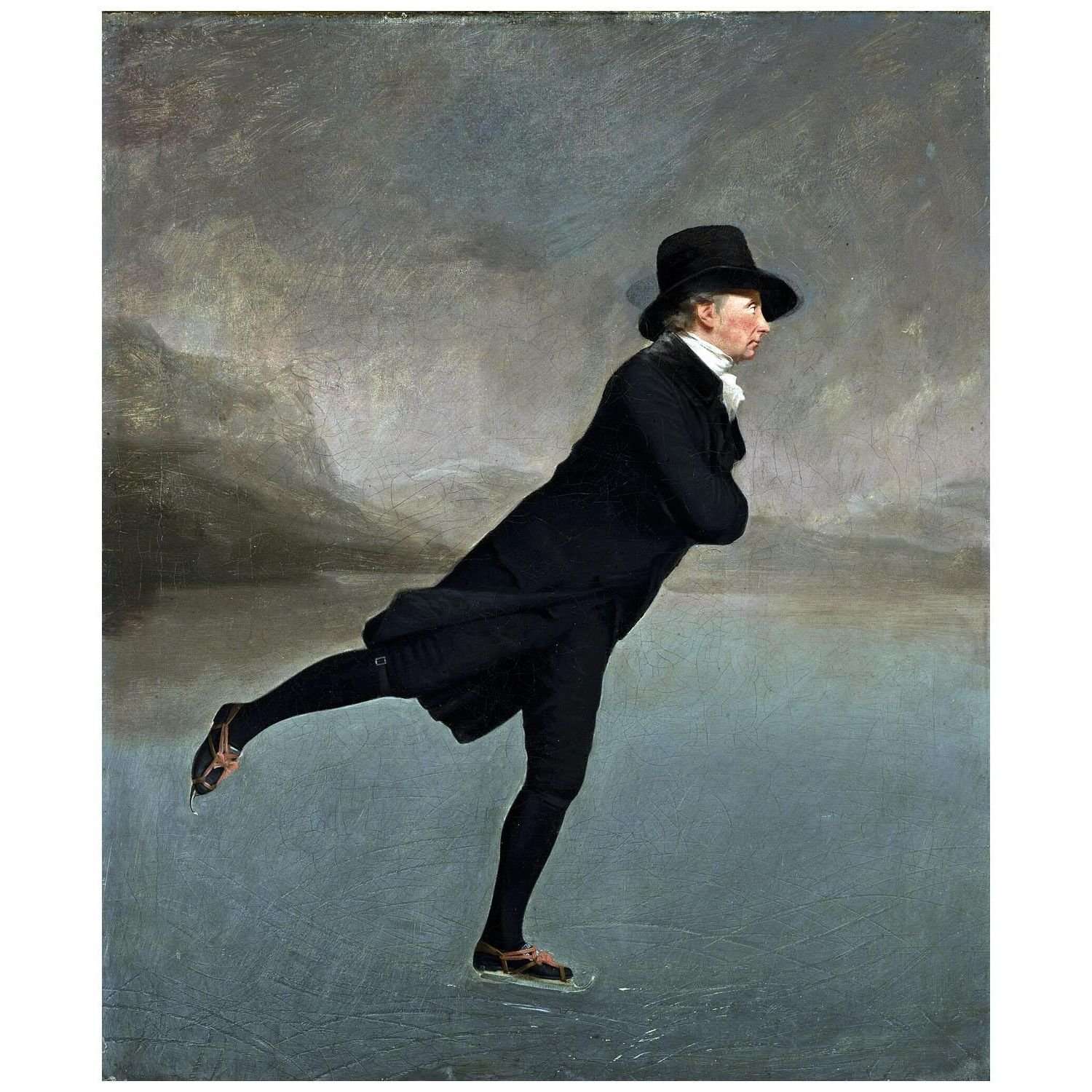  Henry Raeburn. The Skating Minister. 1795. SNG Edinburgh