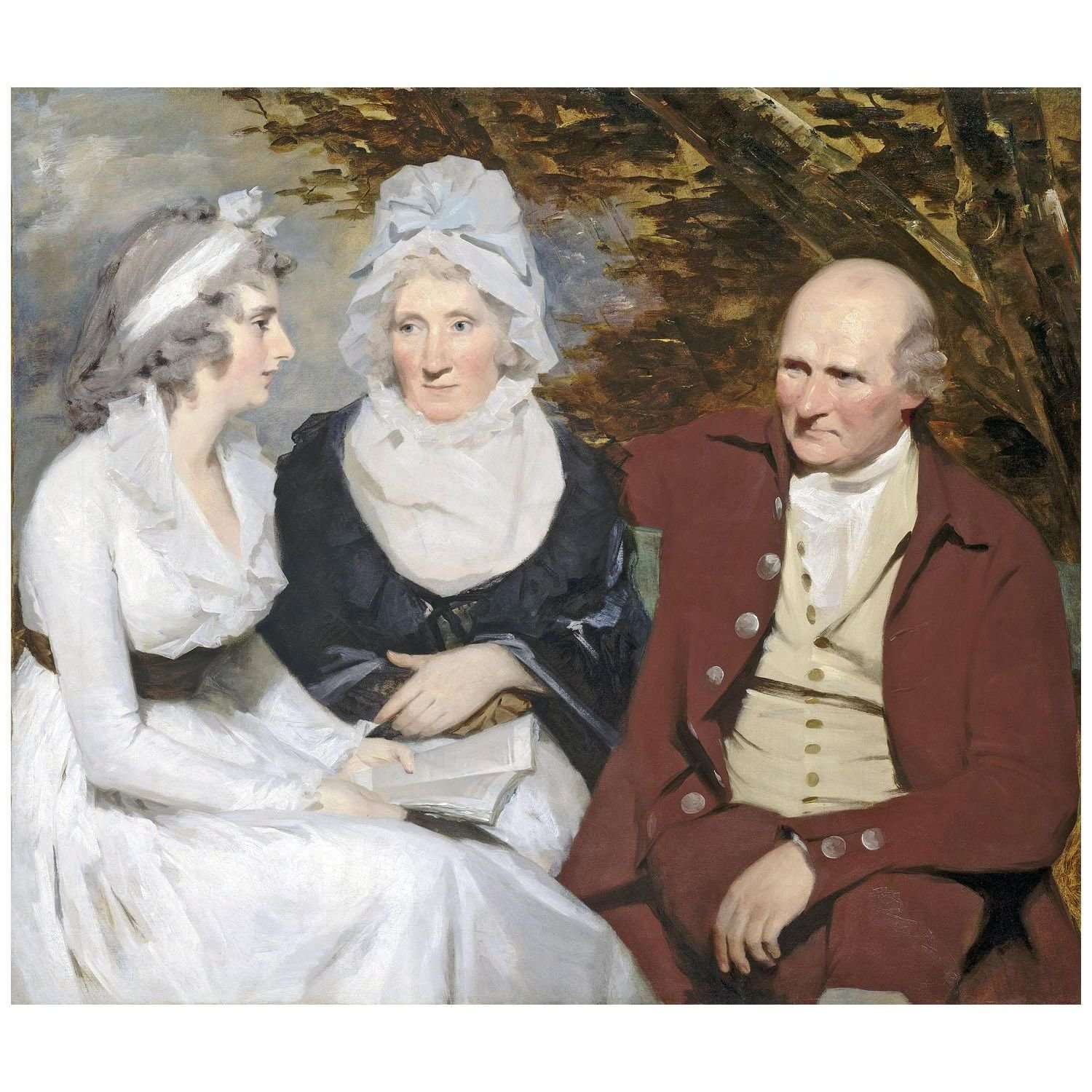  Henry Raeburn. Miss Wedderburn, John and Betty Johnstone. 1795. NGA Washington