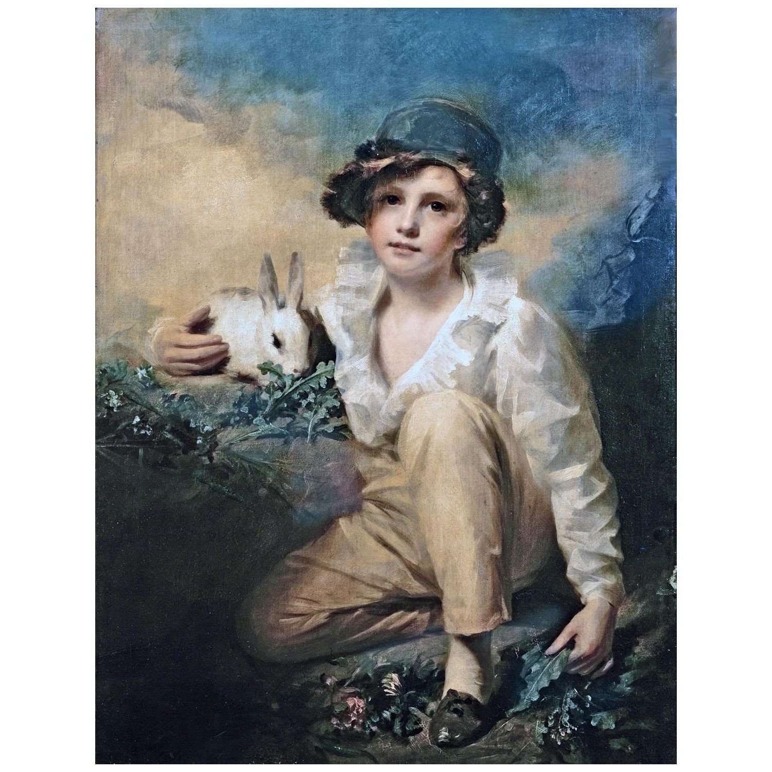  Henry Raeburn. Boy and Rabbit. 1814. Royal Academy of Art London