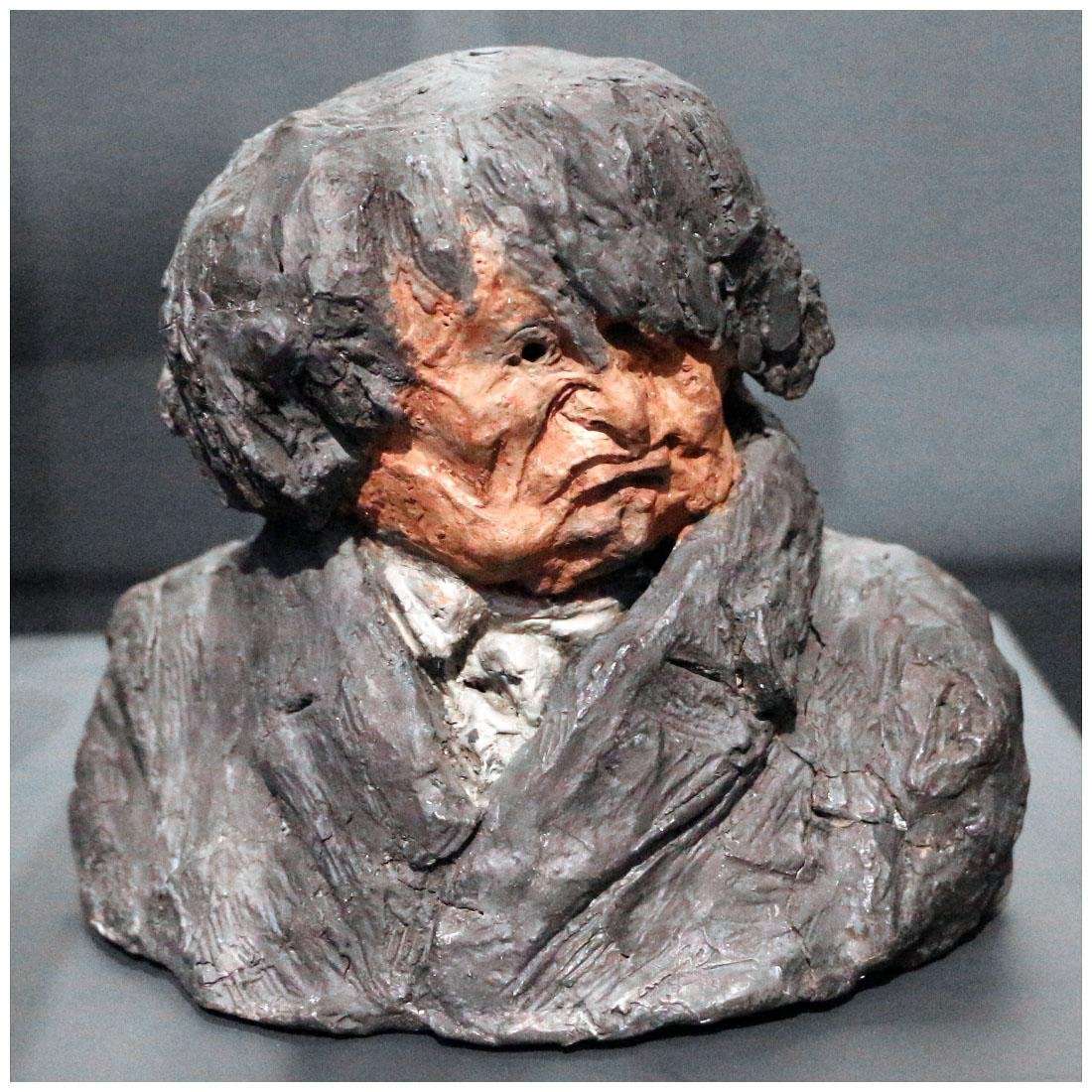  Honore Daumier. Gabriel Prunelle, terracotta. 1832-1835. Musee dOrsay