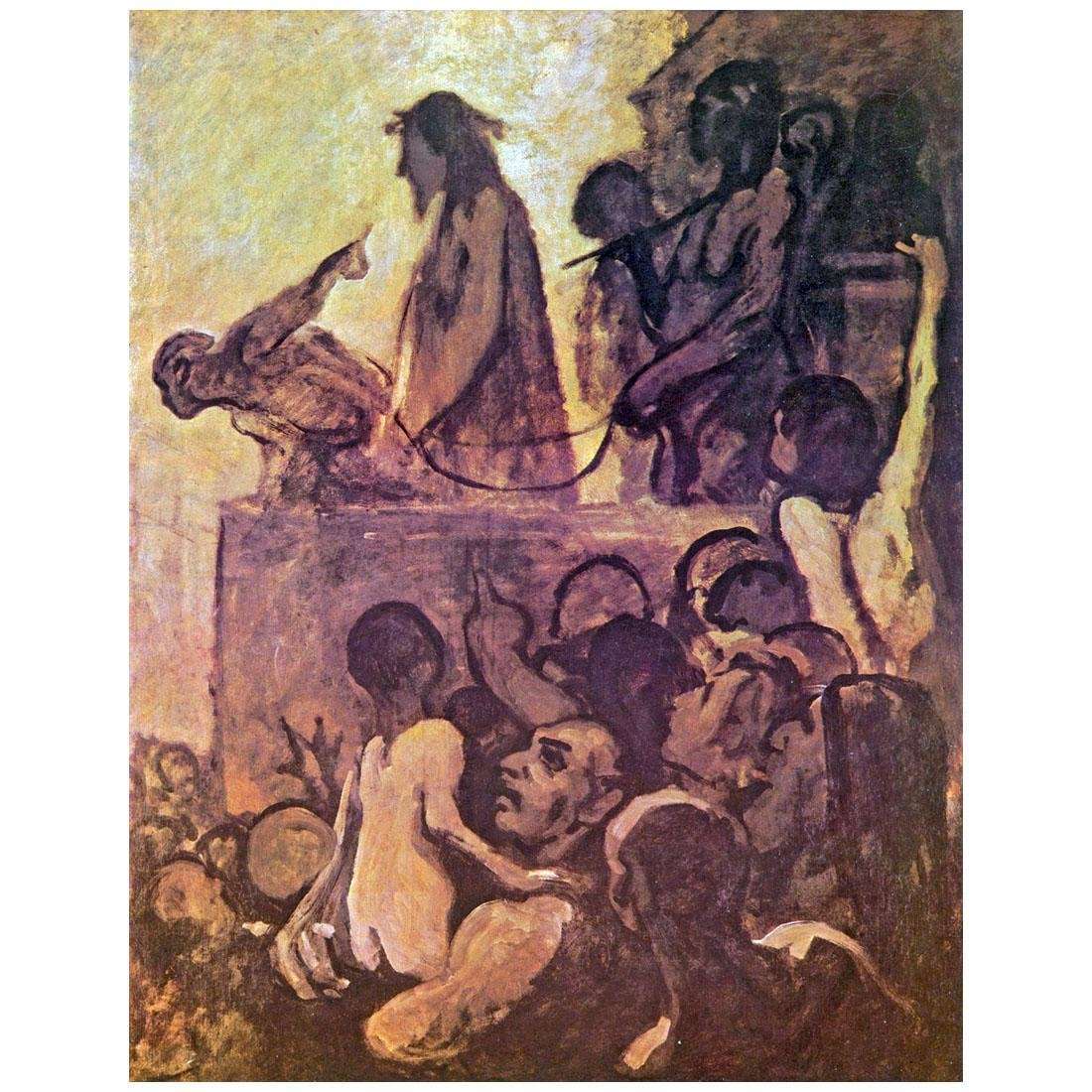  Honore Daumier. Ecce Homo. 1850. Museum Folkwand, Essen