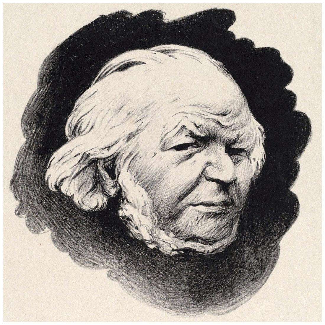  Felix Vallotton. Honore Daumier. 1894
