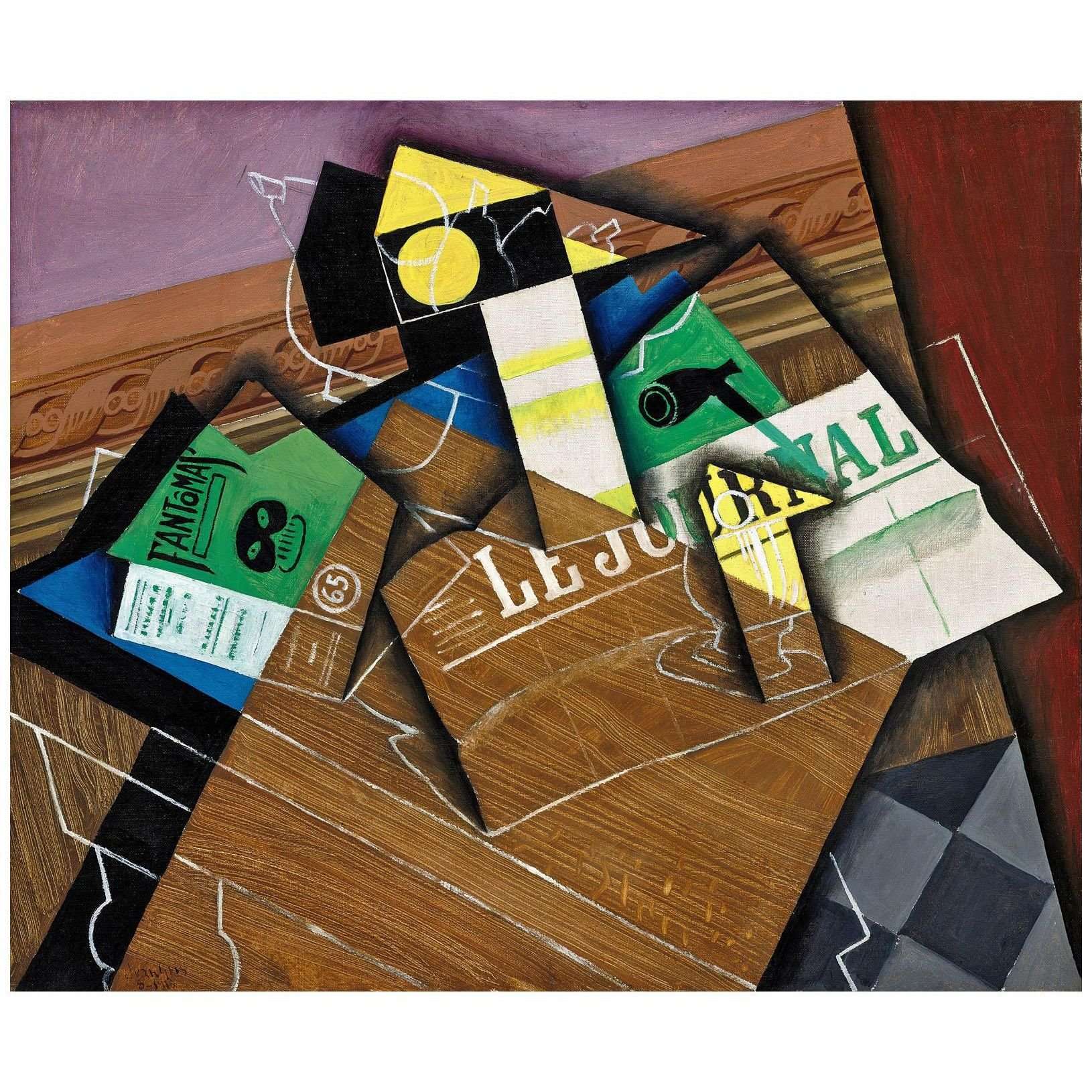  Juan Gris. Fantomas. 1915. National Gallery of Art Washington