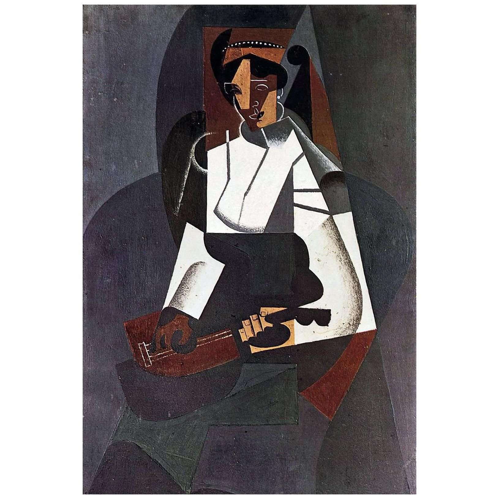  Juan Gris. La femme a la mandolin. 1916. Kunstmuseum Basel