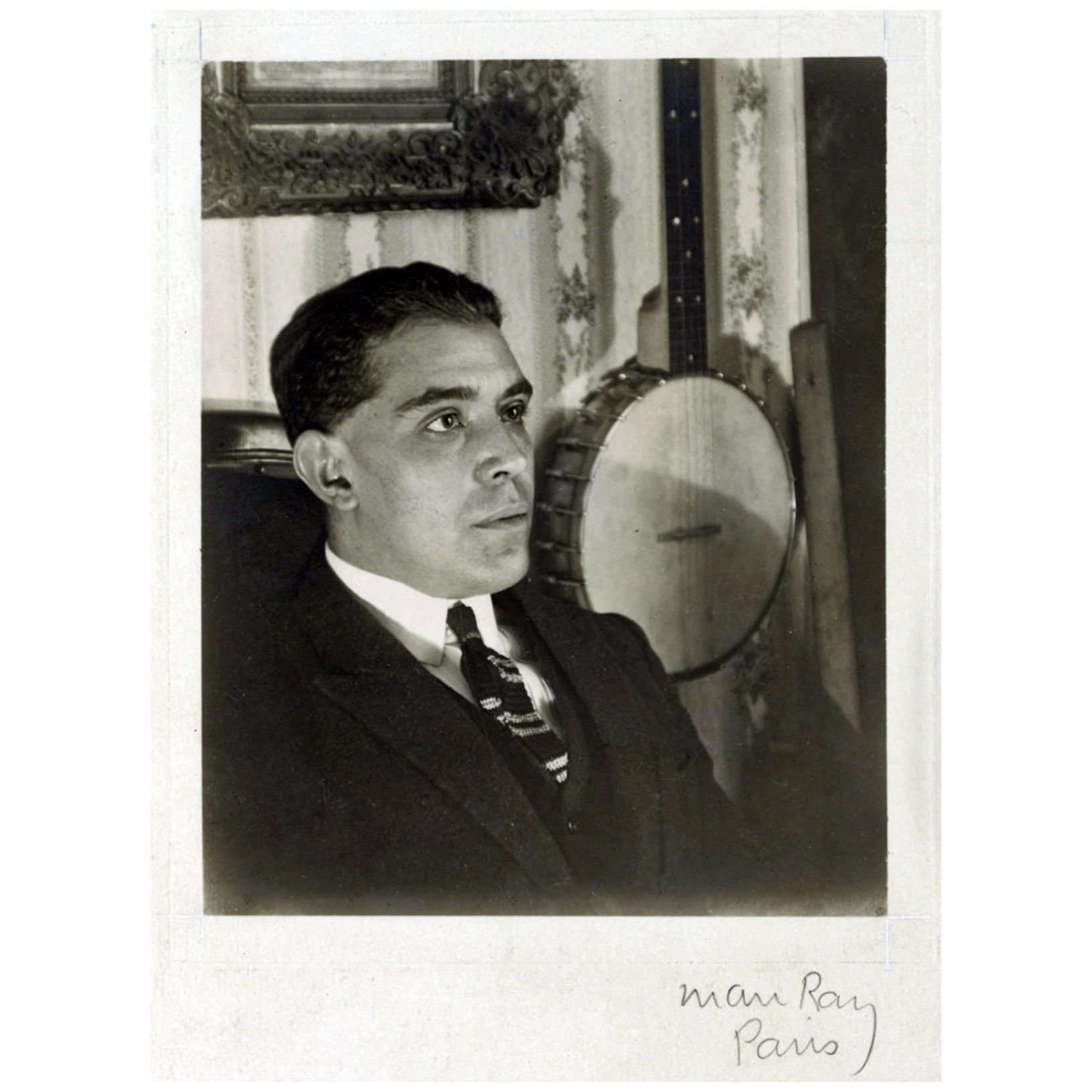  Juan Gris. Photo by Man Ray, Paris. 1922. Paul Getty Museum LA