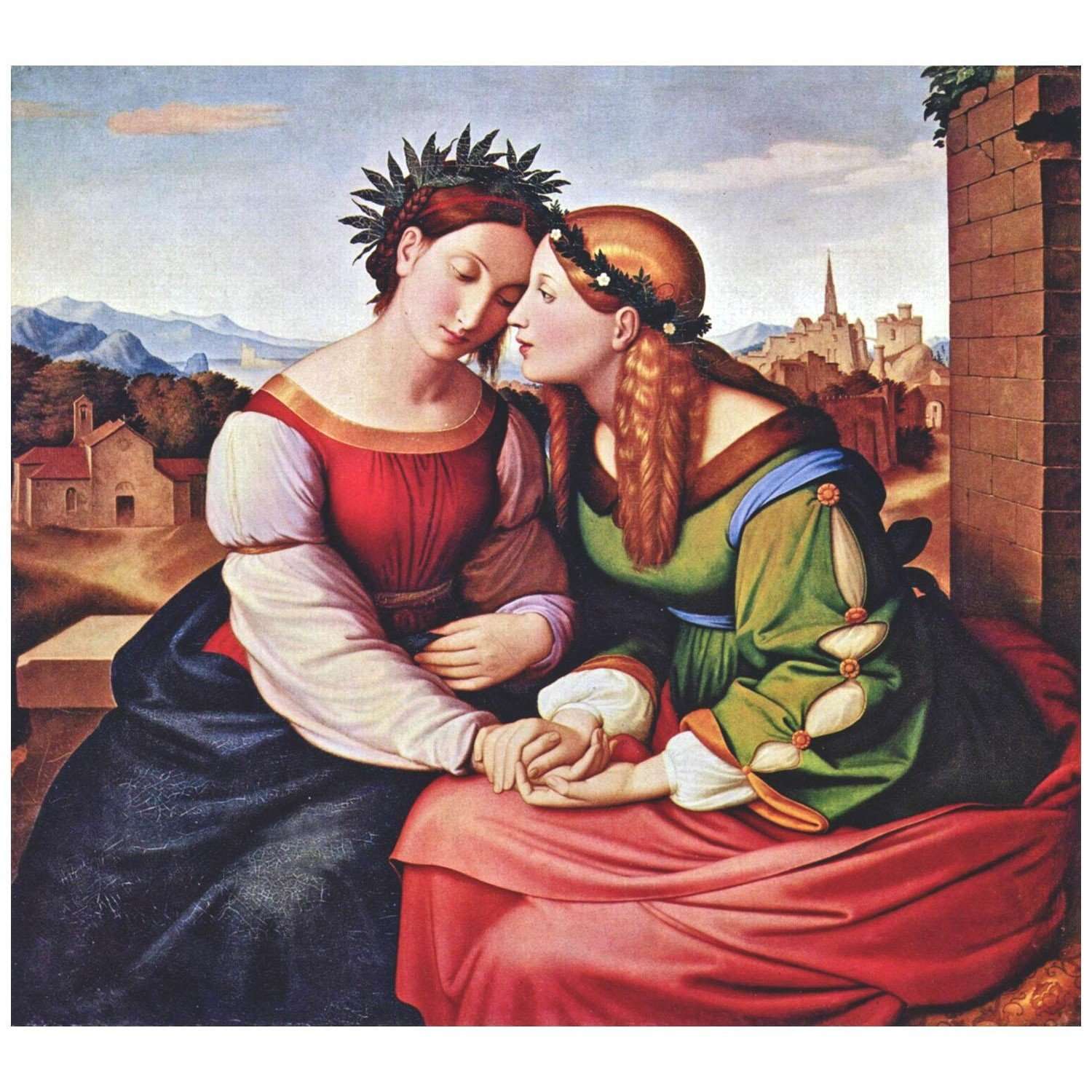   Friedrich Overbeck. Italia und Germania. 1811-1828. Neue Pinakothek Munchen