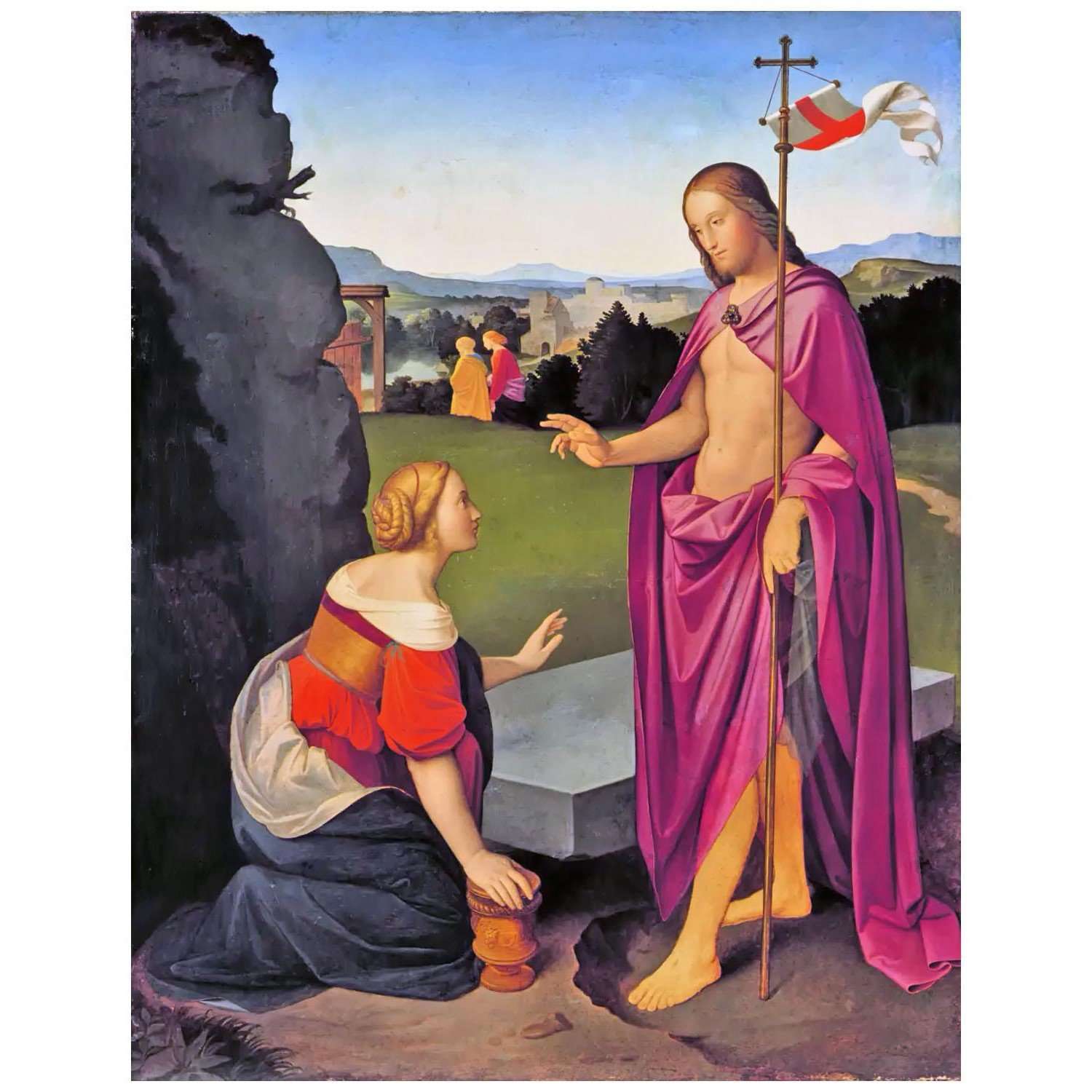   Friedrich Overbeck. Ostermorgen. 1818. Kunstpalast Dusseldorf