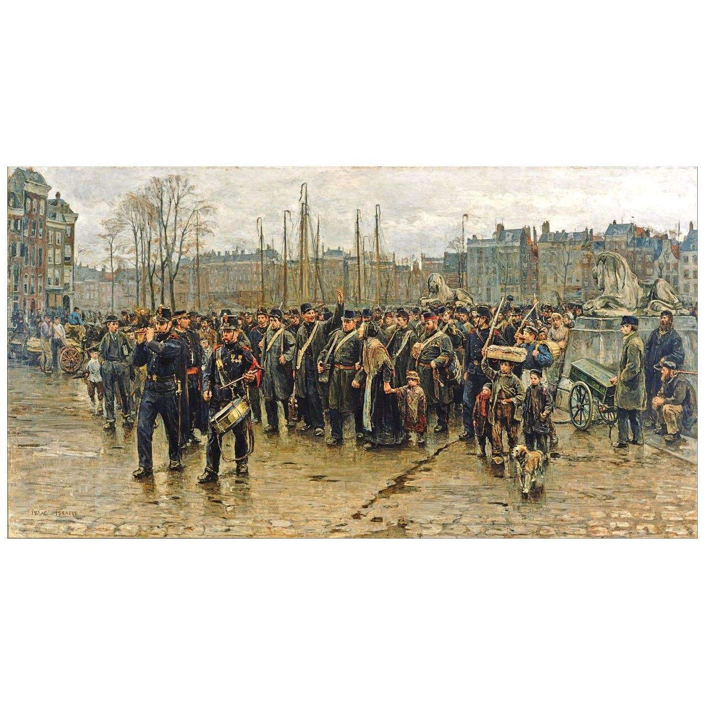  Isaac Israels. Het transport der kolonialen. 1885. Rijksmuseum Amsterdam