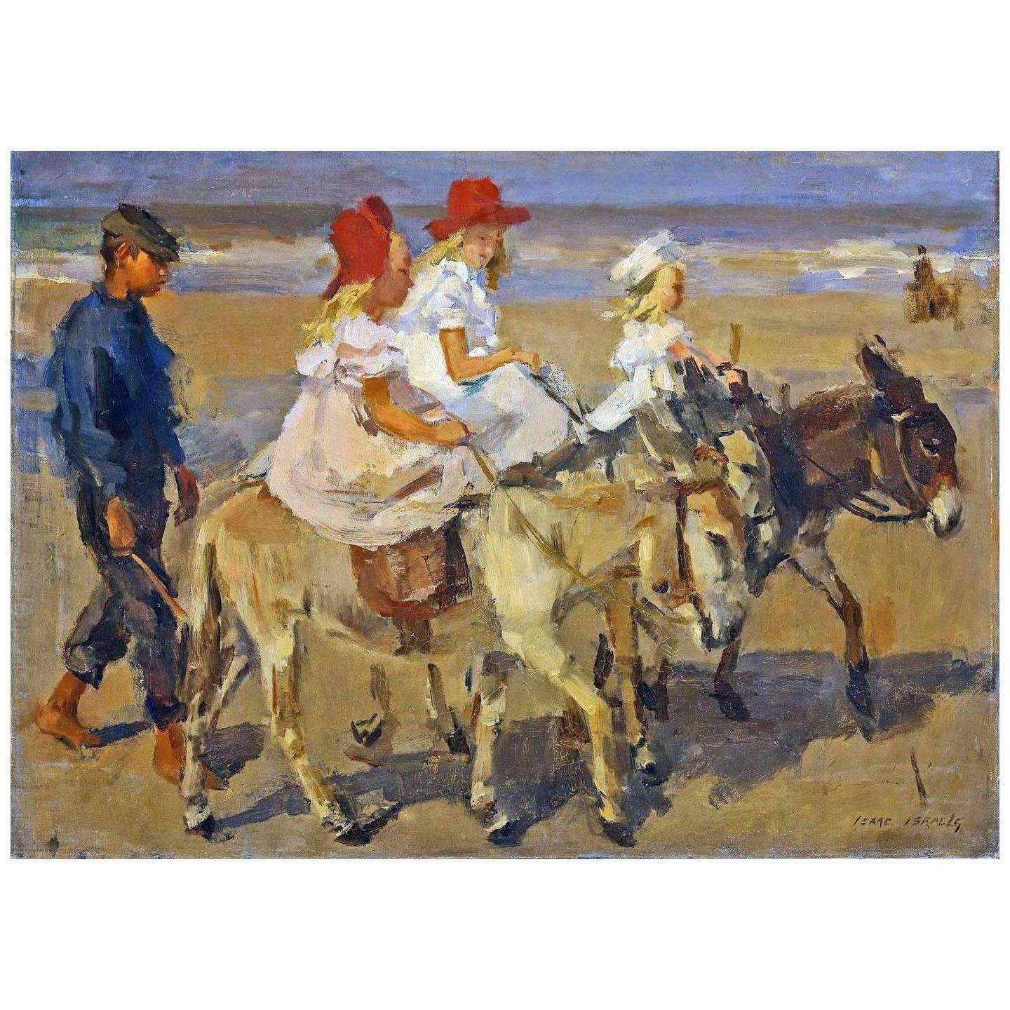  Isaac Israels. Ezeltje rijden langs het strand. 1898. Rijksmuseum Amsterdam
