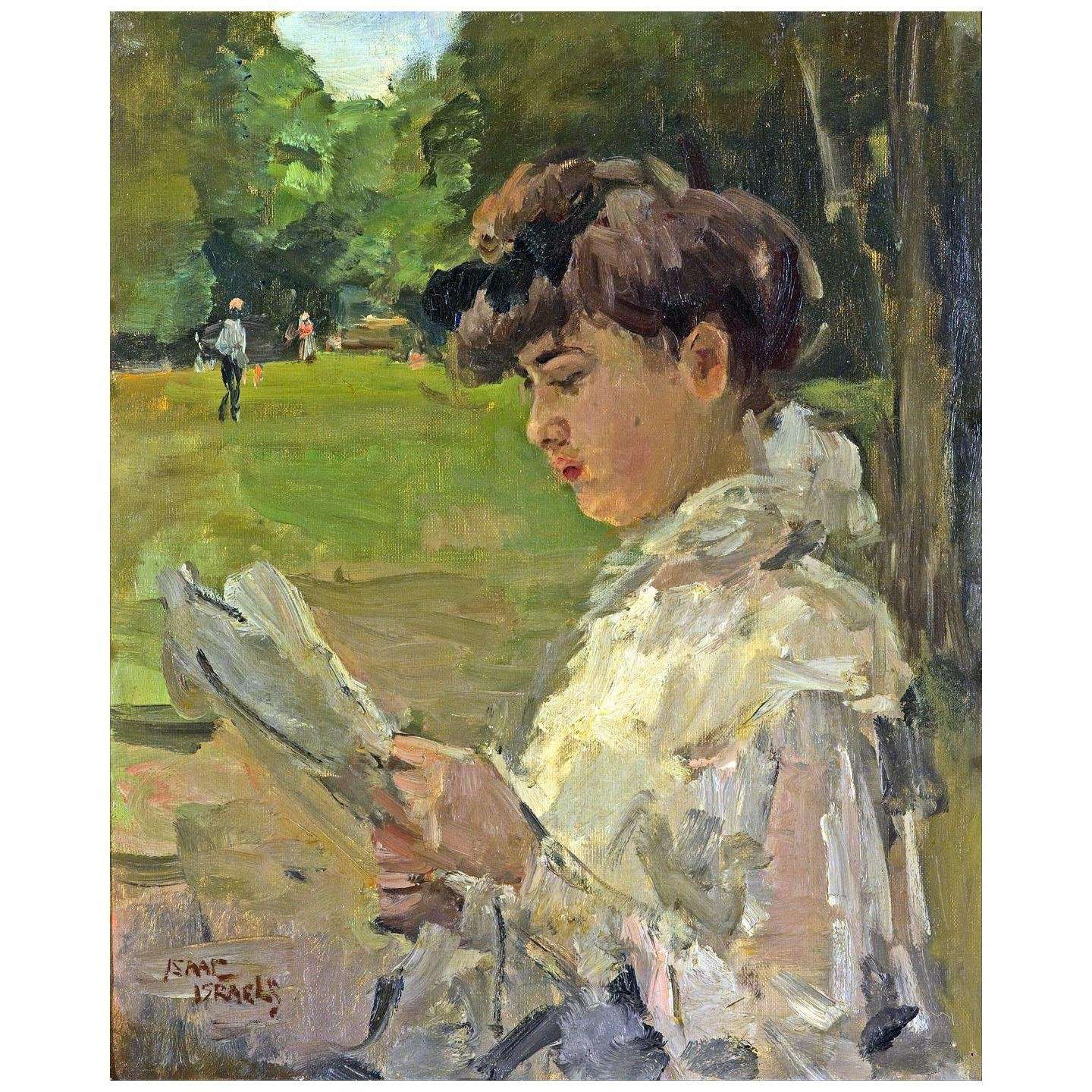  Isaac Israels. Meisje lezen. 1906. Gemmentemuseum Den Haag