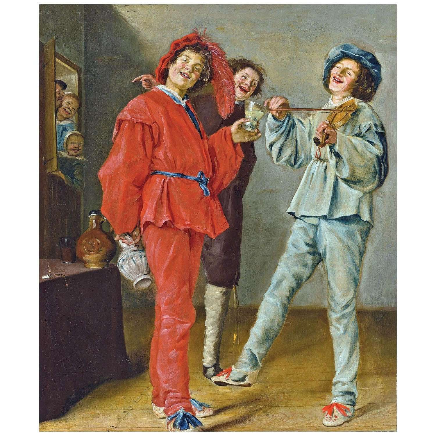  Judith Leyster. Merry Trio. 1630. Private collection