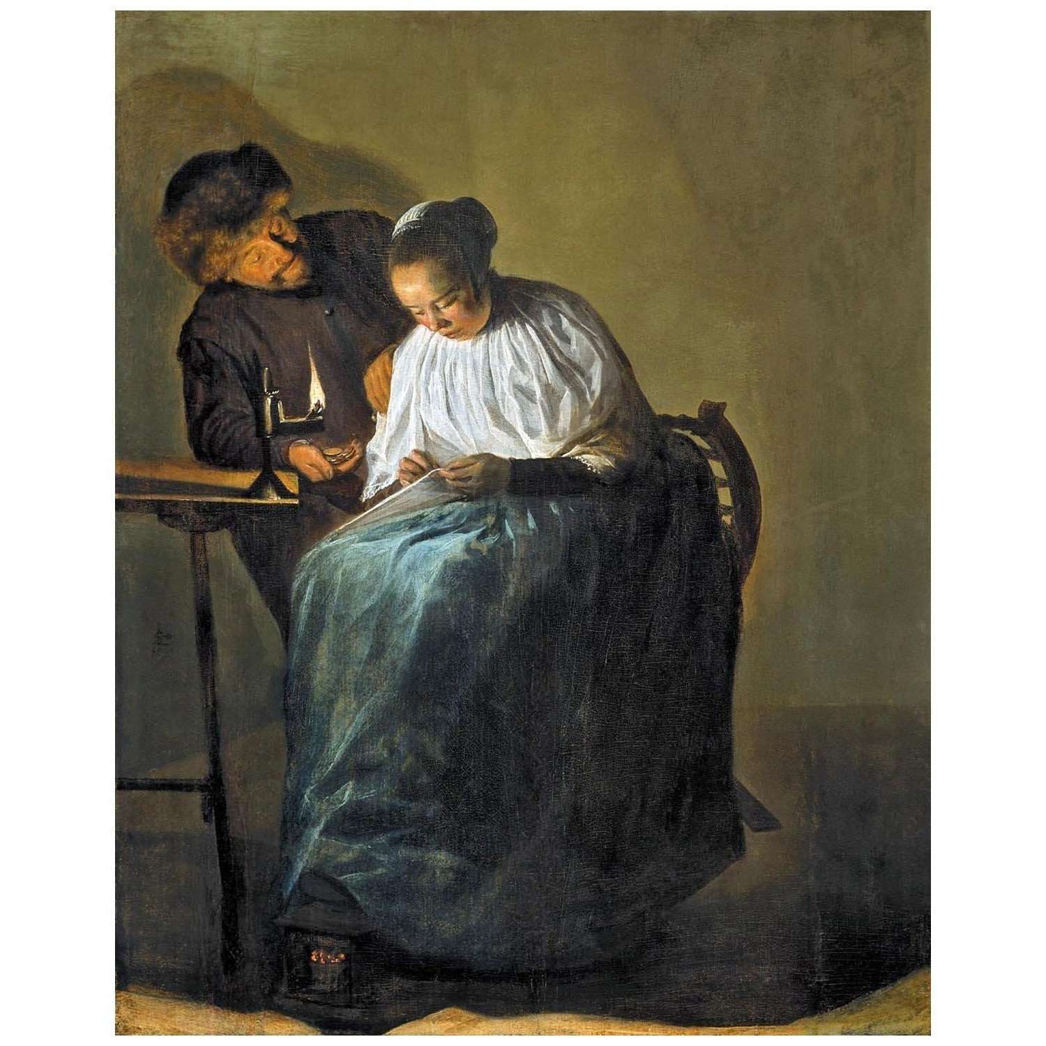  Judith Leyster. The Proposition. 1631. Mauritshuis Den Haag