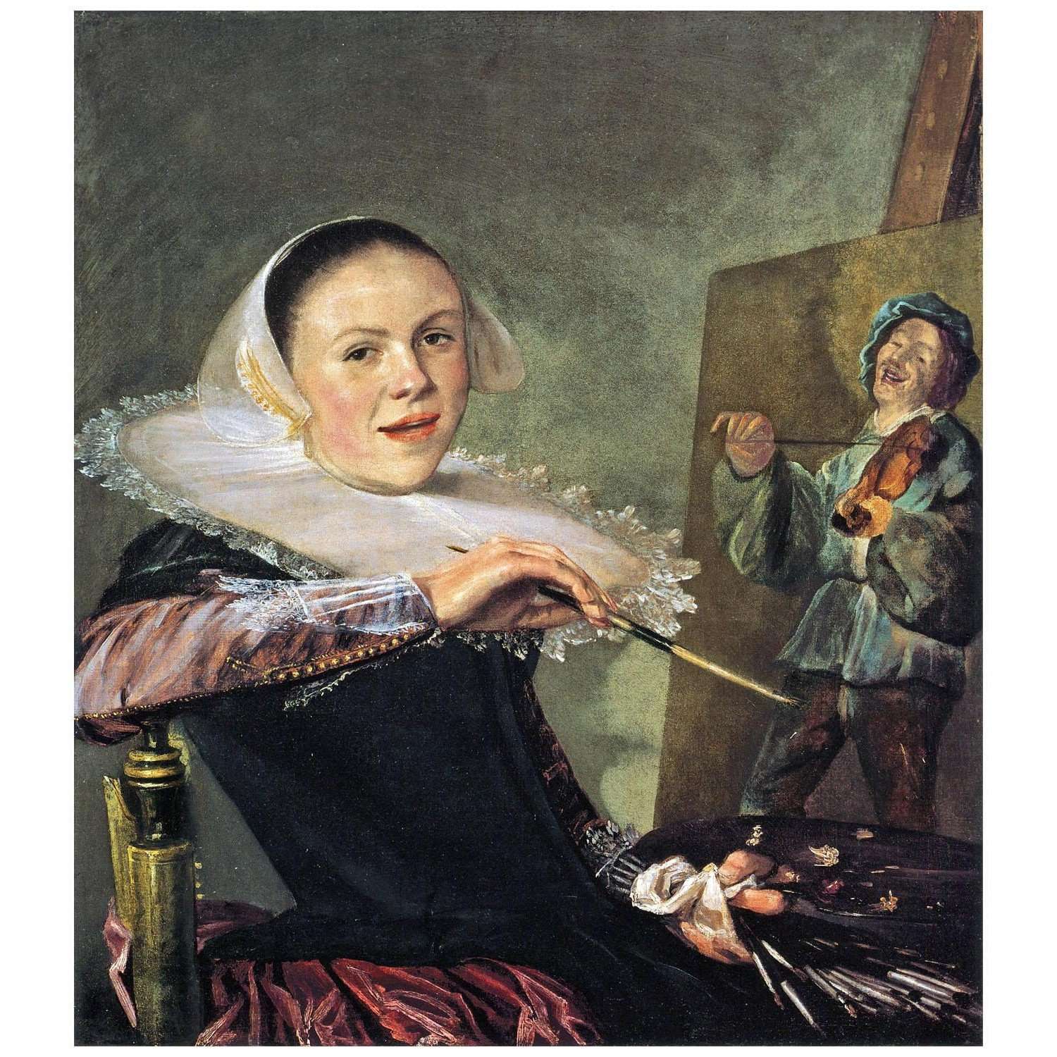  Judith Leyster. Self-Portrait. 1633. NGA Washington