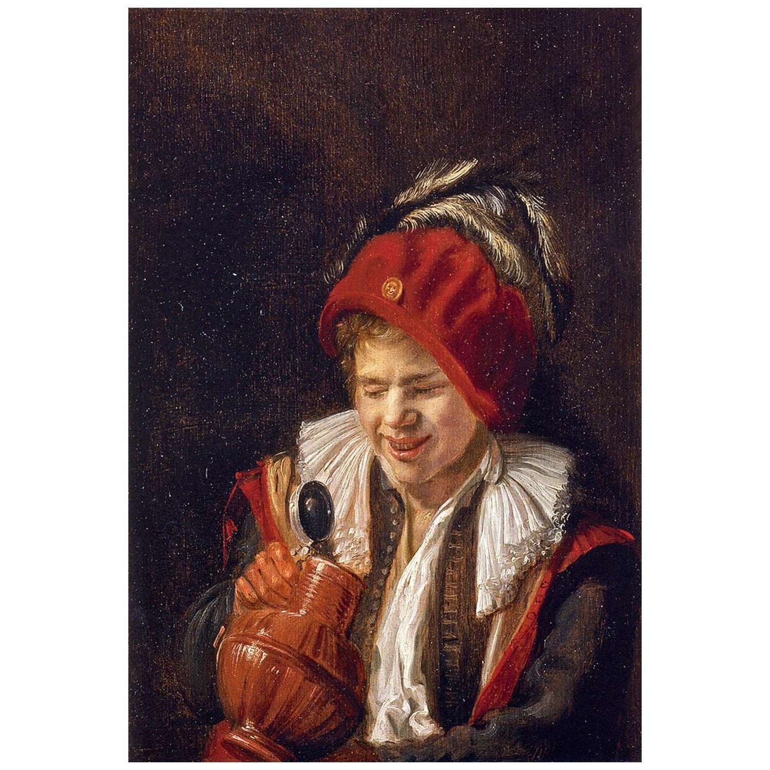  Judith Leyster. A Youth with a Jug. 1633. Private collection