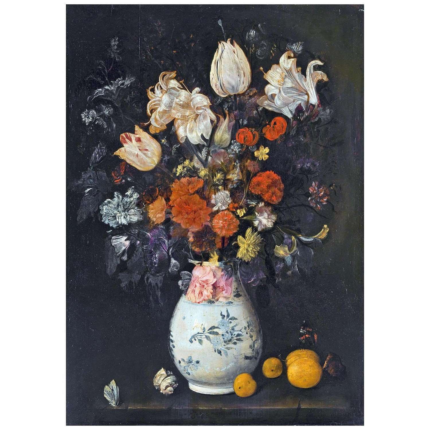  Judith Leyster. Flowers in a Vase. 1654. Private collection