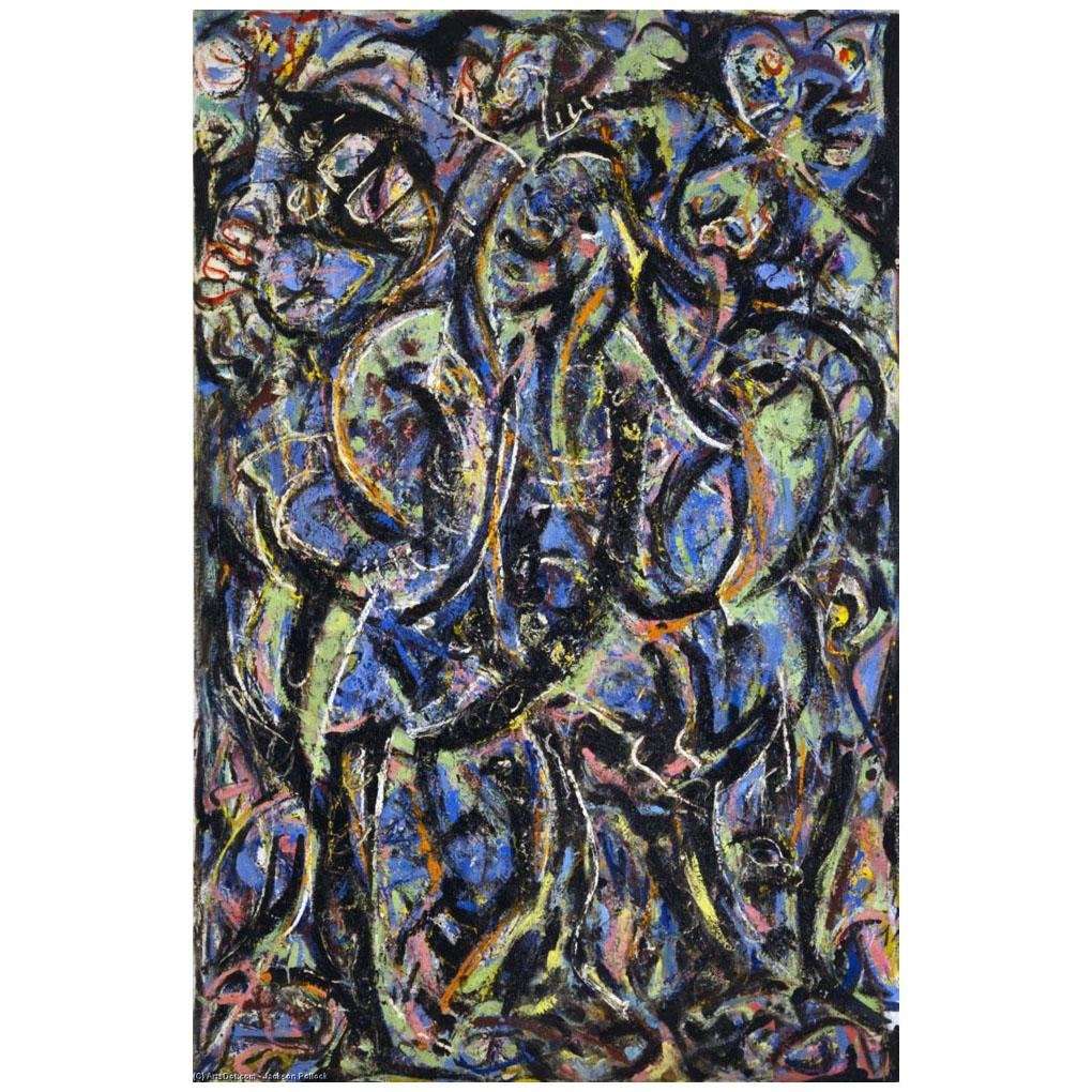  Jackson Pollock. The Gothics. 1943