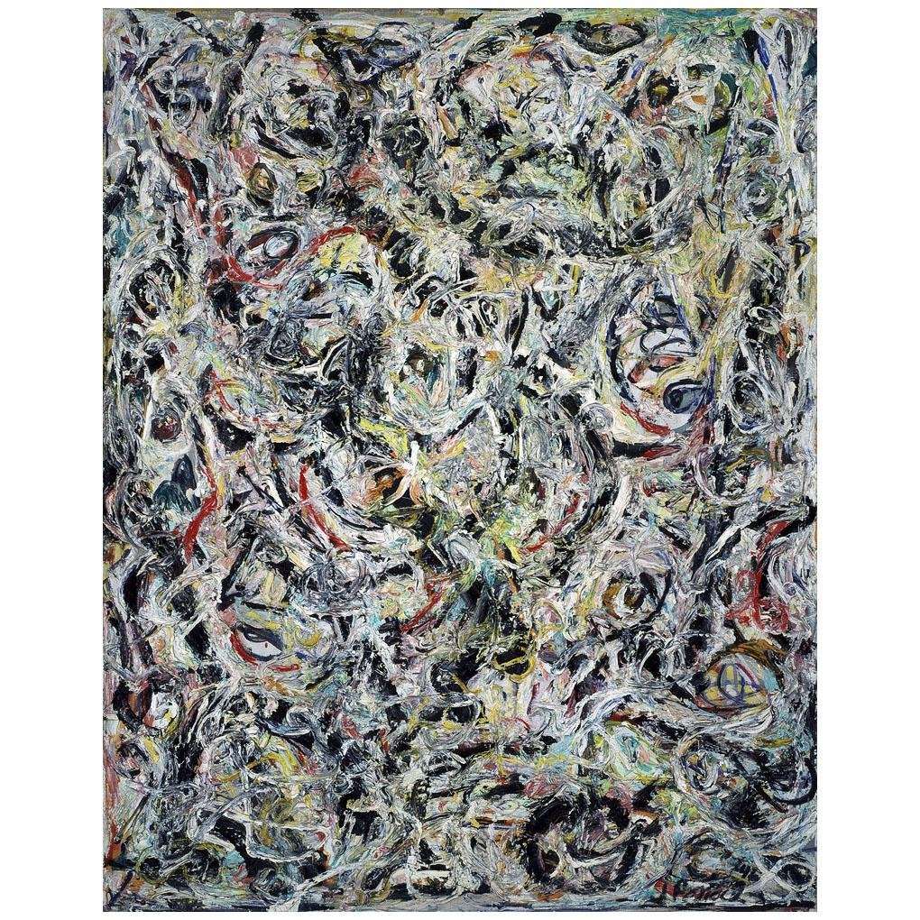  Jackson Pollock. Eyes in the Heat. 1946