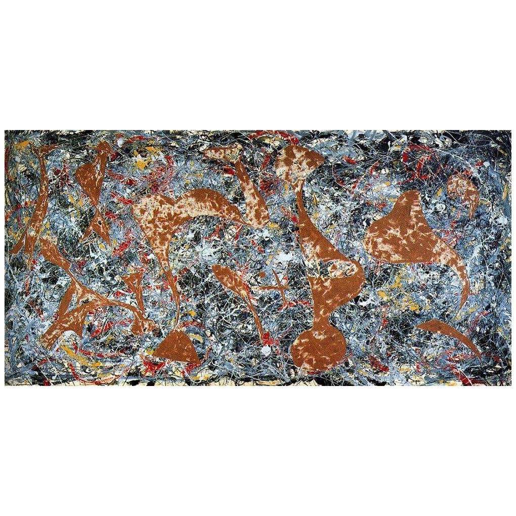  Jackson Pollock. Out of the Web. 1947