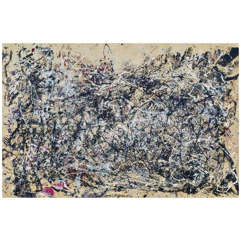  Jackson Pollock. Number 1A. 1948