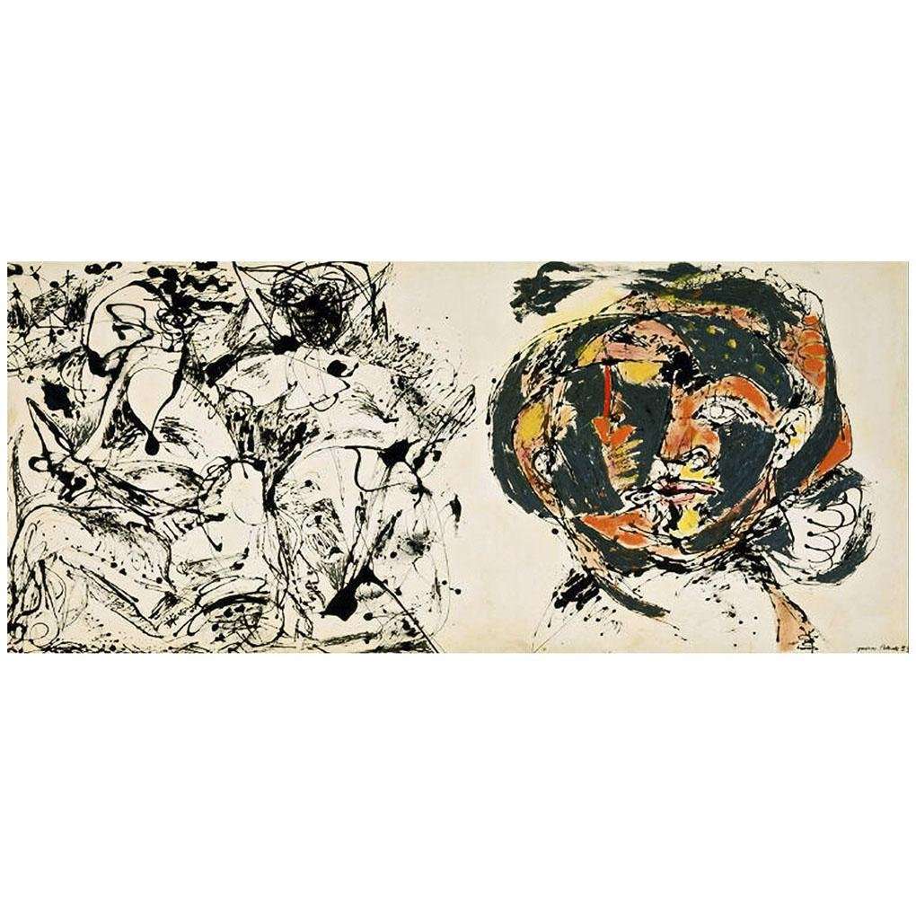  Jackson Pollock. The Deep. 1953