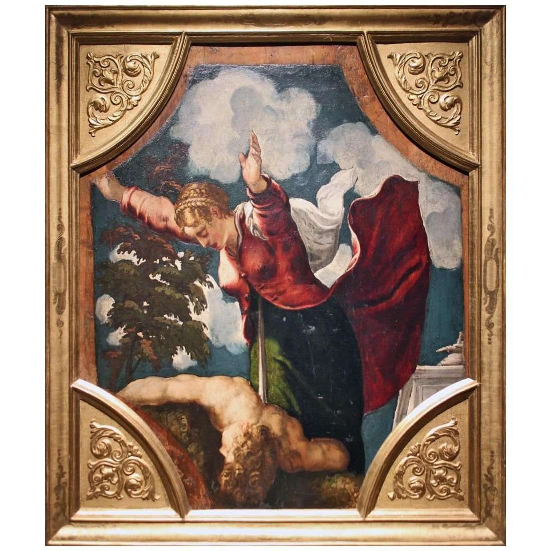   ()Tintoretto. Piramo e Tisbe. 1541. Galleria Estanse, Modena
