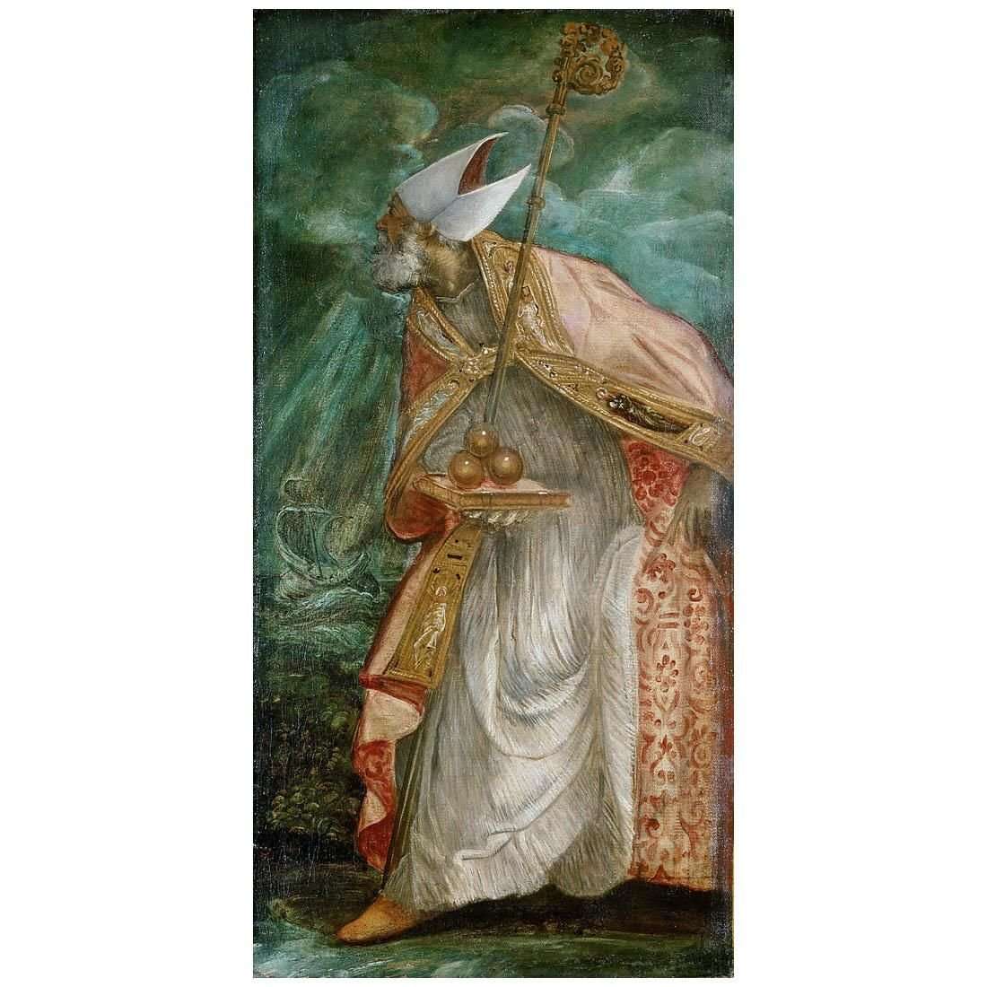   ()Tintoretto. San Nicola. 1544-1545. KHM, Wien
