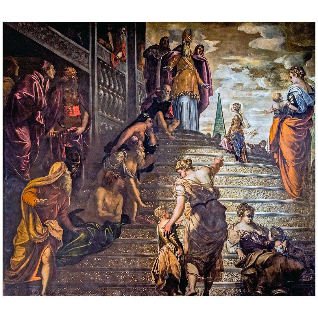   ()Tintoretto. Presentazione al tempio della Vergine.1553. Madonna dellOrto Venezia
