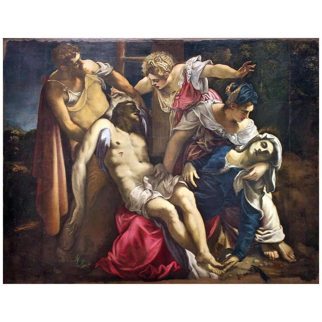   ()Tintoretto. La Deposizione di Cristo. 1560. Galleria dellAcademia, Venezia