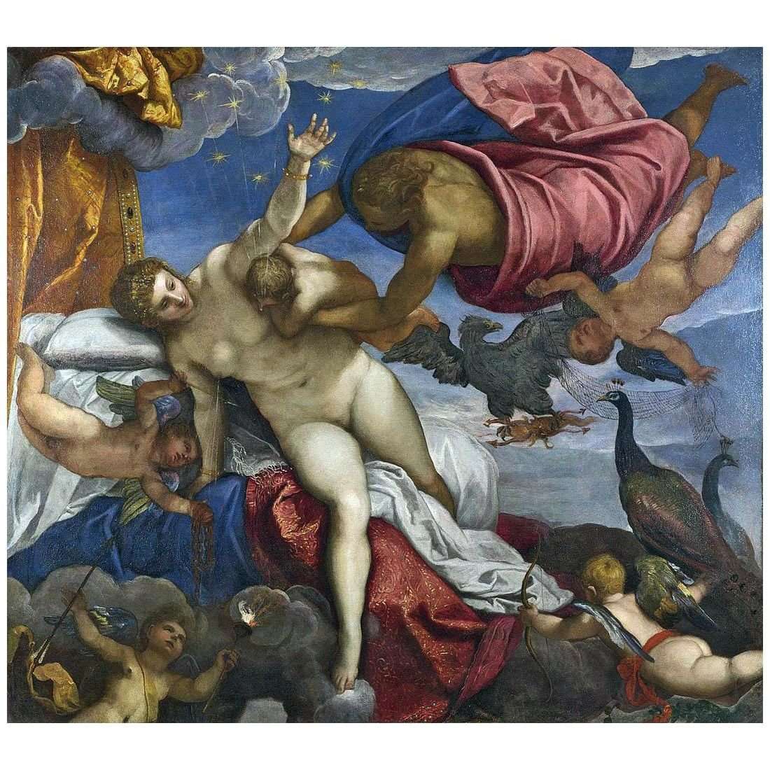   ()Tintoretto. LOrigine della Via Lattea. 1575. National Gallery, London