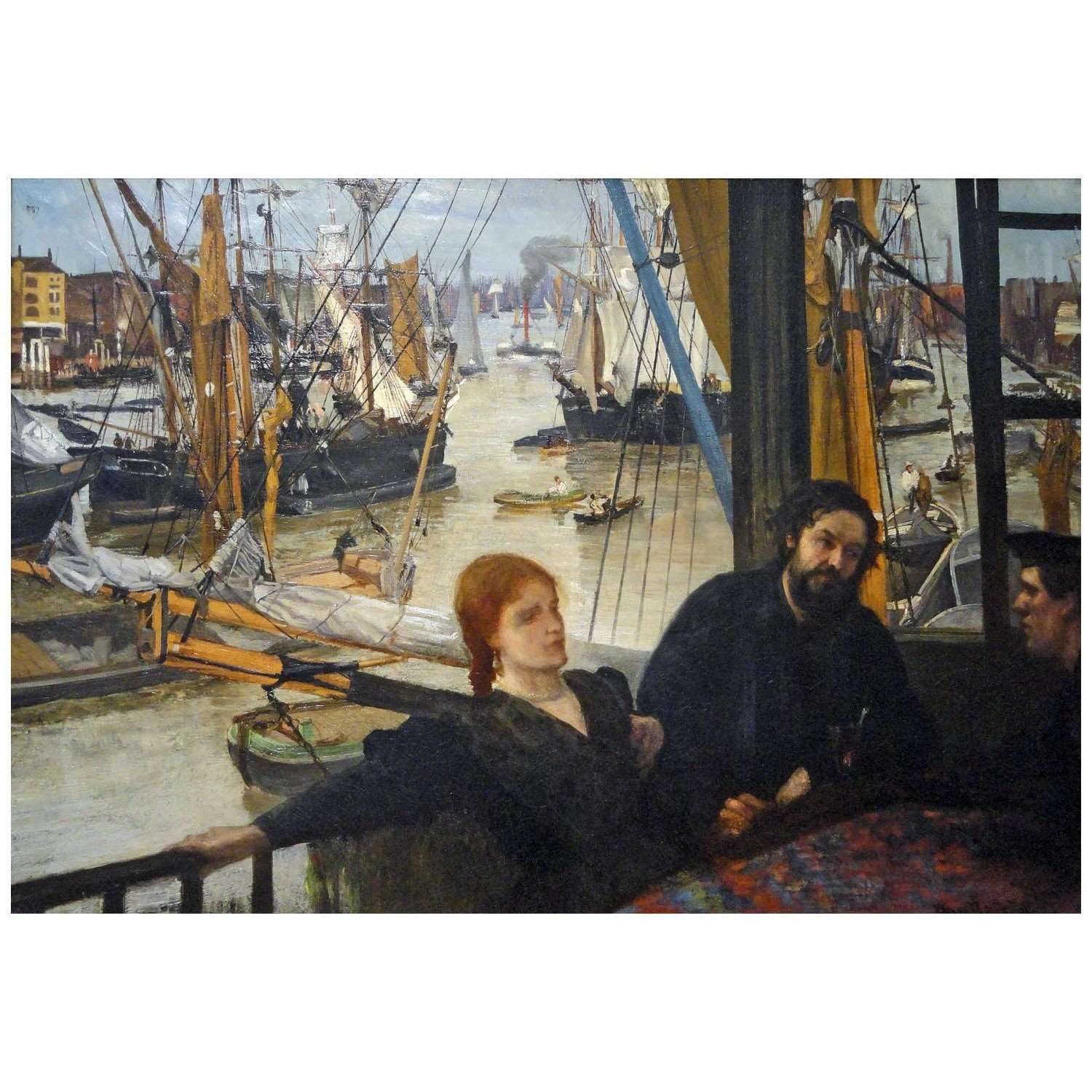   James Whistler. Wapping on Thames. 1860. National Gallery of Art Washington