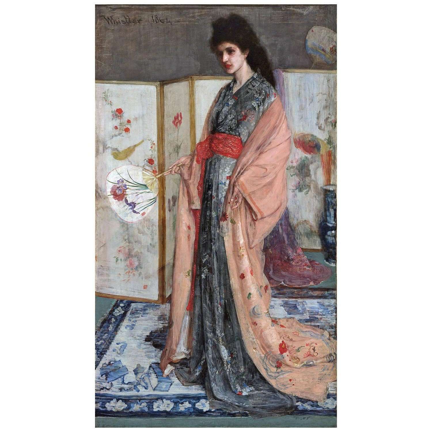   James Whistler. The Princess from the Land of Porcelain. 1863. Freer Gallery Washington