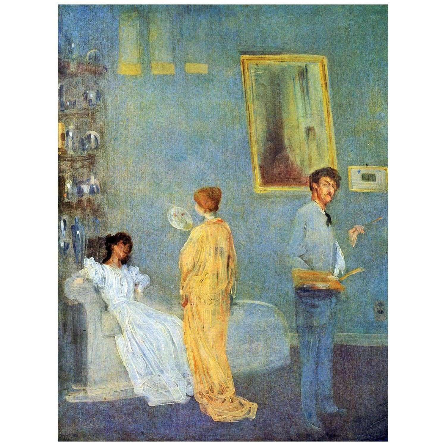   James Whistler. The Artists Studio. 1865. Art Institute of Chicago