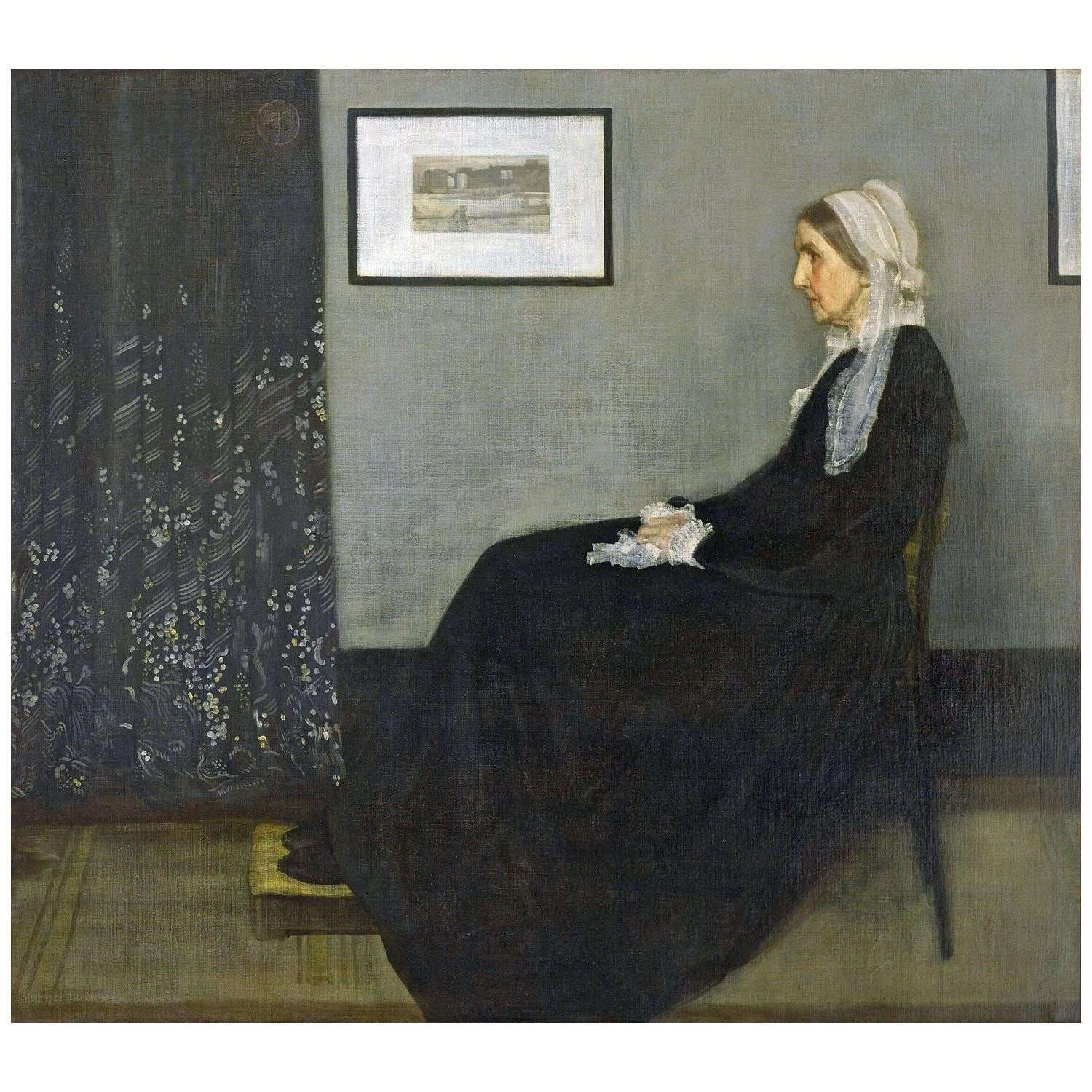   James Whistler. Arrangement in Grey and Black: Artist's Mother. 1871. Musee dOrsay Paris