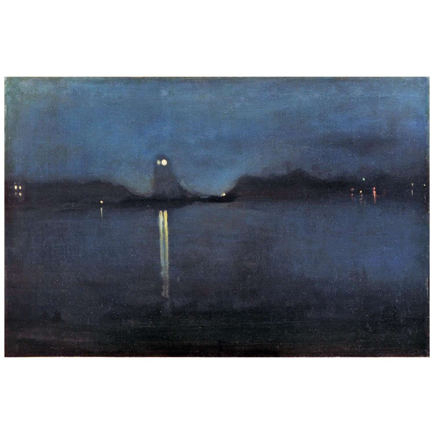   James Whistler. Nocturne in Black. 1877. White House Washington