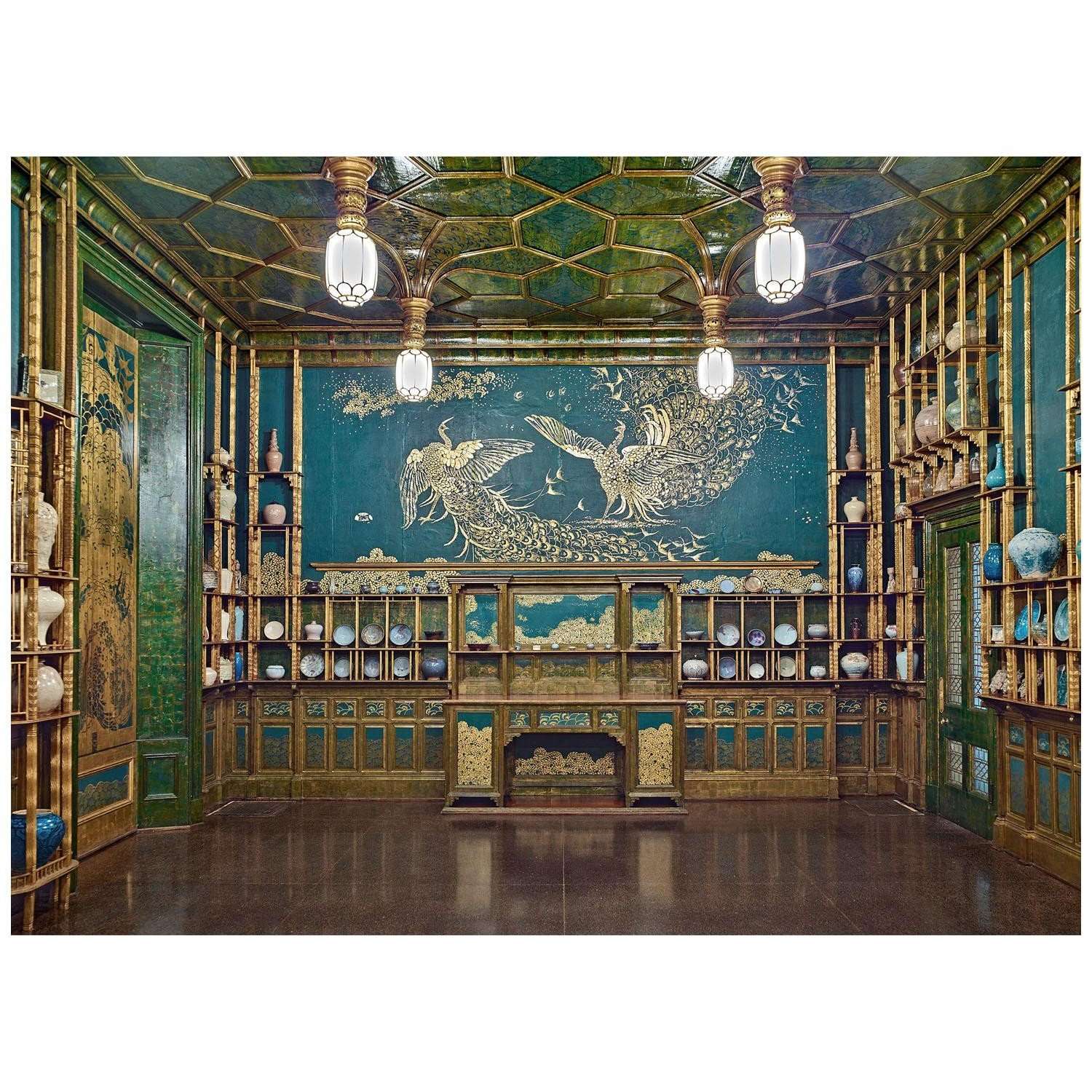   James Whistler. Nocturne in Blue and Gold: The Peacock Room. 1877. Freer Gallery Washington