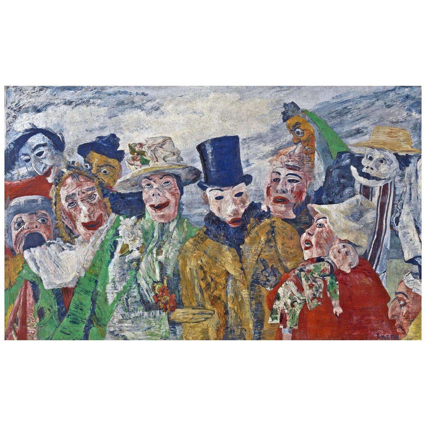  James Ensor. The Intrigue. 1890. KMSK Antwerpen