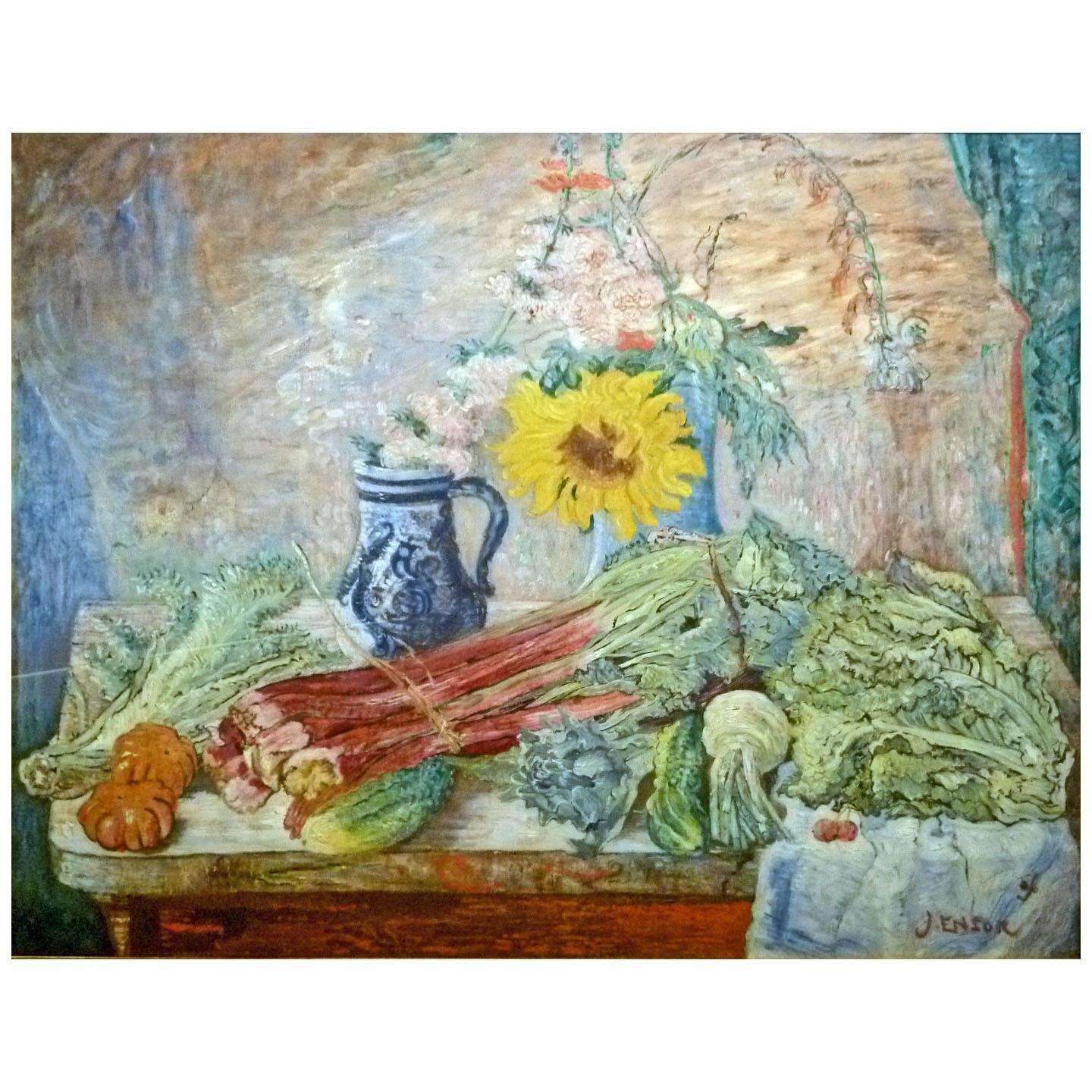  James Ensor. Flowers and Vegetables. 1896. KMSK Anwerpen