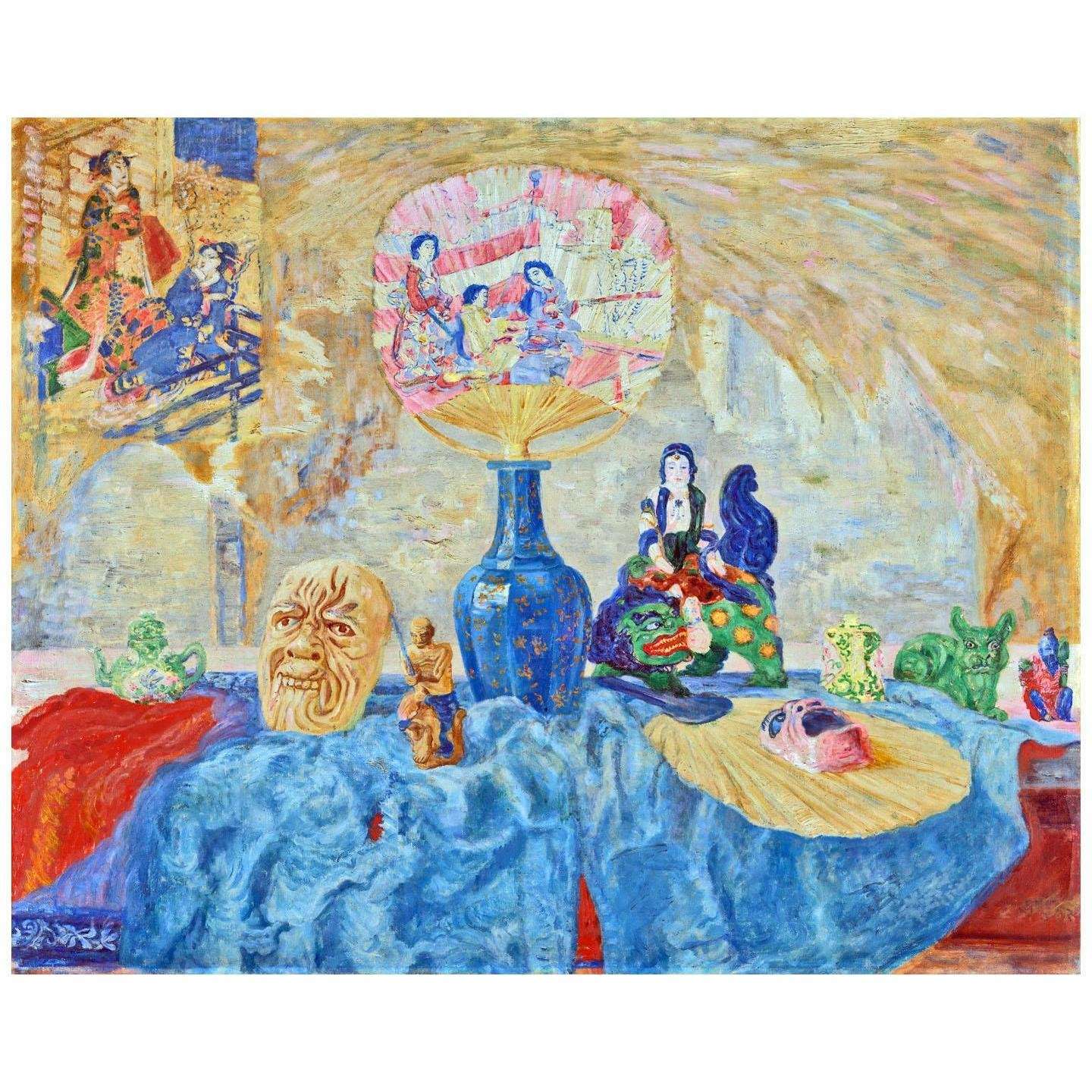  James Ensor. Still Life with Chinoiseries. 1906. KMSK Anwerpen