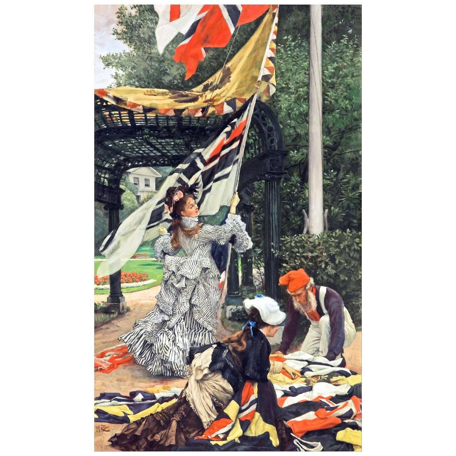  James Tissot. Still on Top. 1873. Auckland Art Gallery
